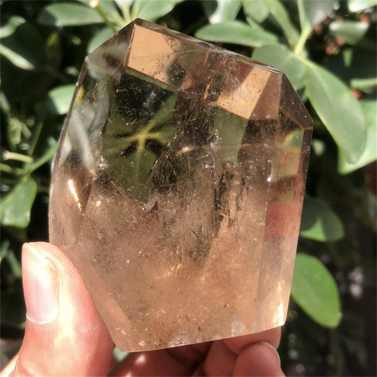280g Natural Smoky Citrine Mineral Quartz Crystal Mineral Reiki healing