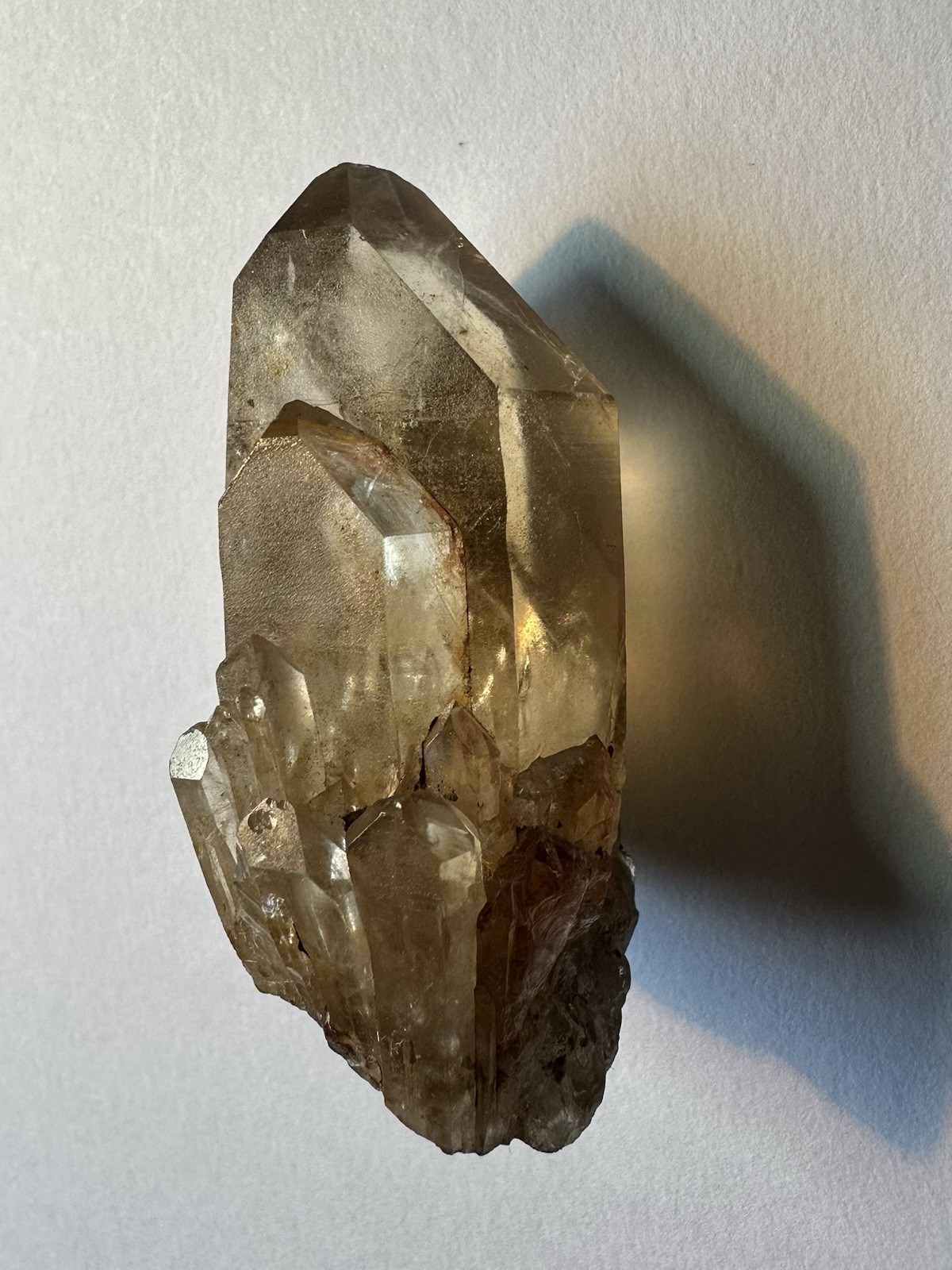 Natural Citrine Crystal Cluster Point Mineral Specimen Congo Africa