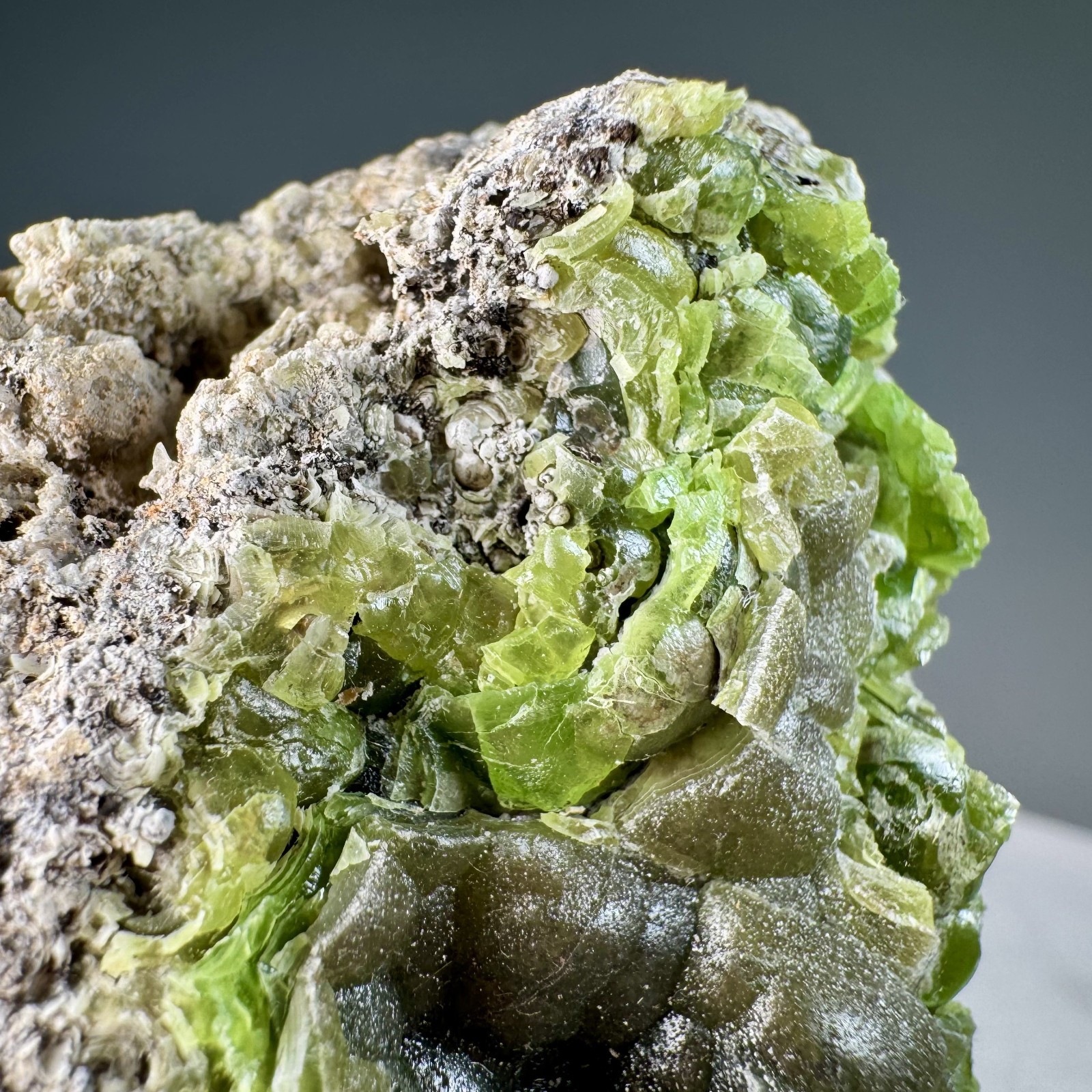 Fine Green Cuprian Smithsonite: 79 Mine, Chilito, Hayden area, Arizona- Classic!