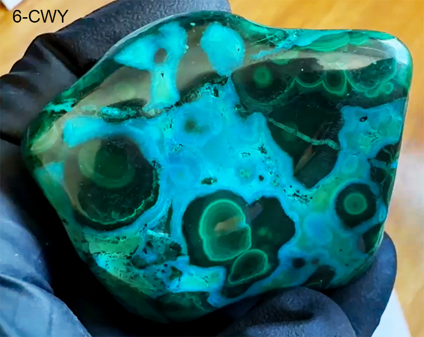 Chrysocolla Malachite Alien Skin – 87g Congo – Museum A+ Grade – US Seller
