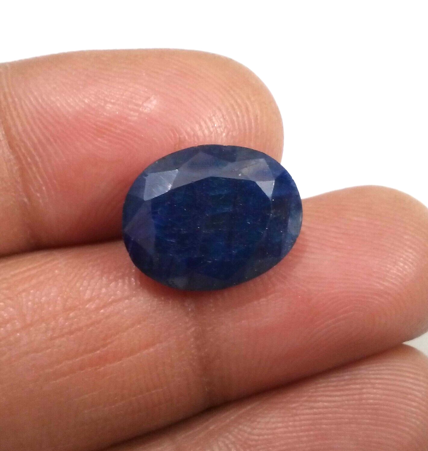 Ultimate Sapphire Gemstone Oval Shape Faceted 12.05 Crt Sapphire Loose Gemstone