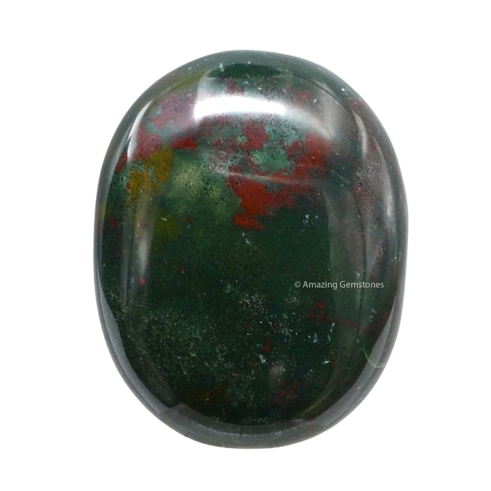 Bloodstone Crystal Palm Stone