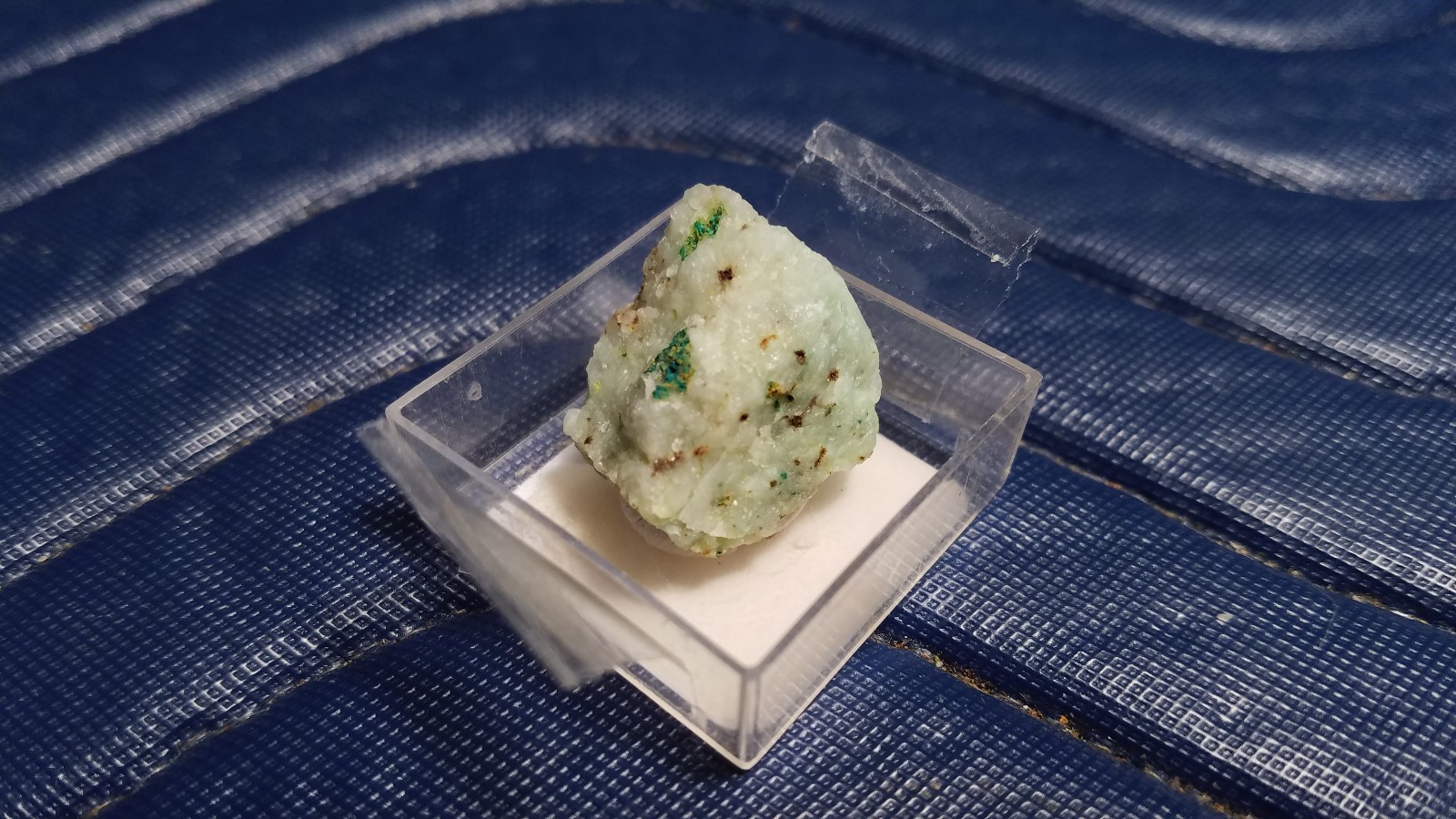 SiG: Blue-Green Greenish-Blue Claraite Crystals on Matrix from Austria