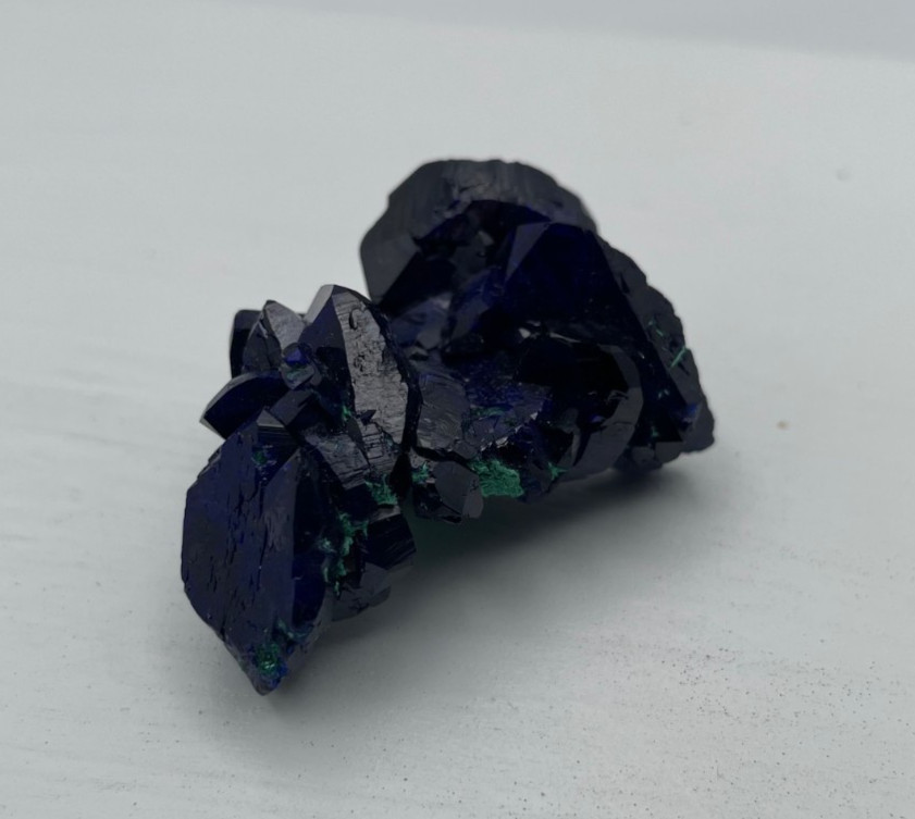 ~ 1 1/2” x 1” x 3/4” high, AZURITE, Milpillas Mine, Cuitaca, Sonora, Mexico