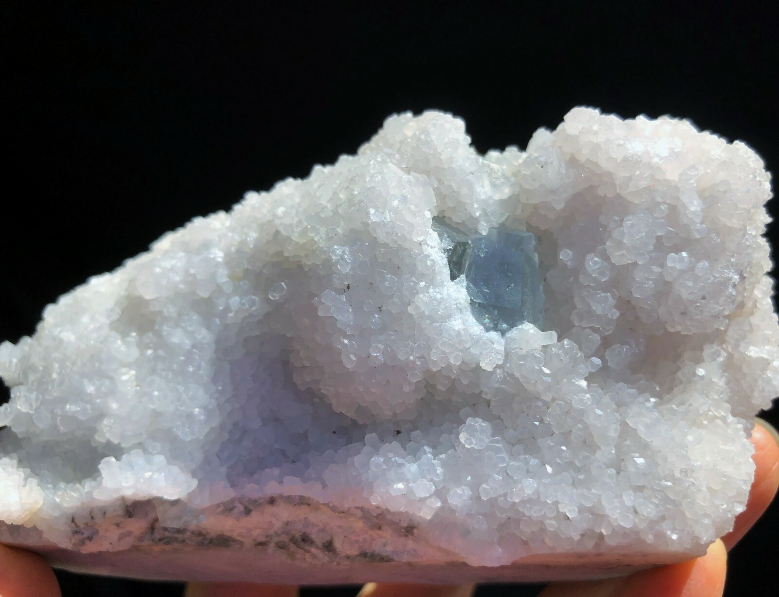 Super Bright Green Fluorite Crystals on White Calcite Mineral Display Specimen!