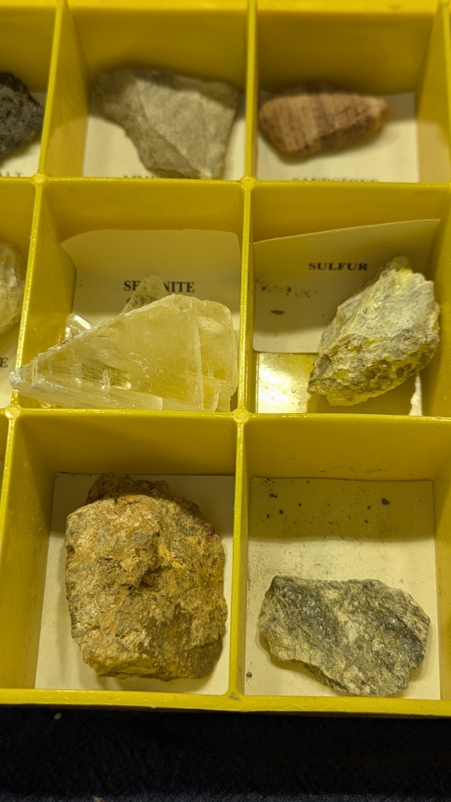 Some Nevada Rocks and Minerals Box Complete NV Bureau of Mines and Geology