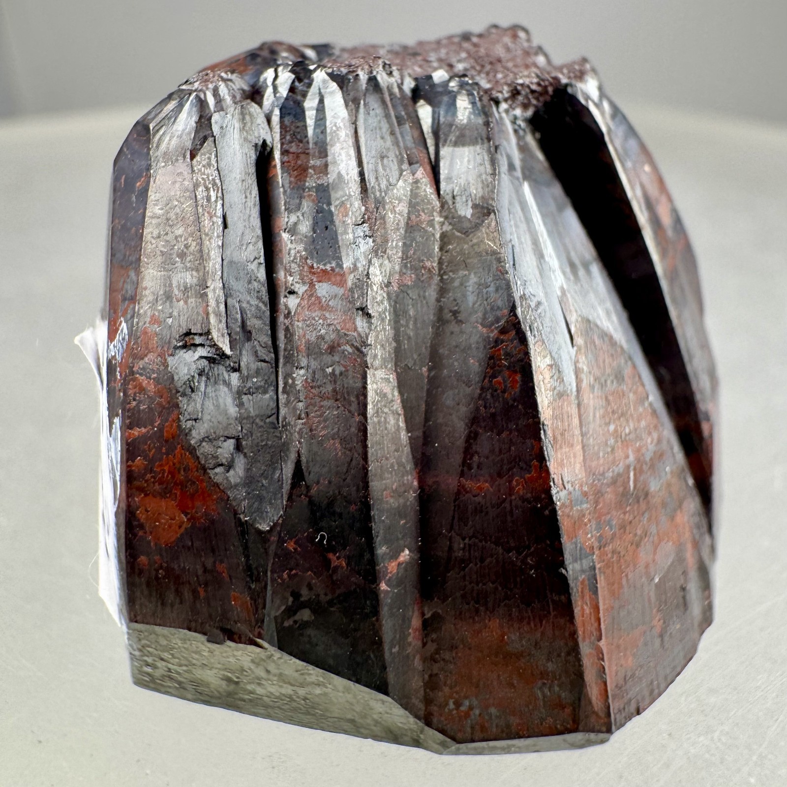 Fine Needle Ore Hematite: Montreal Mine, Gogebic Range, Iron Co., Wisconsin