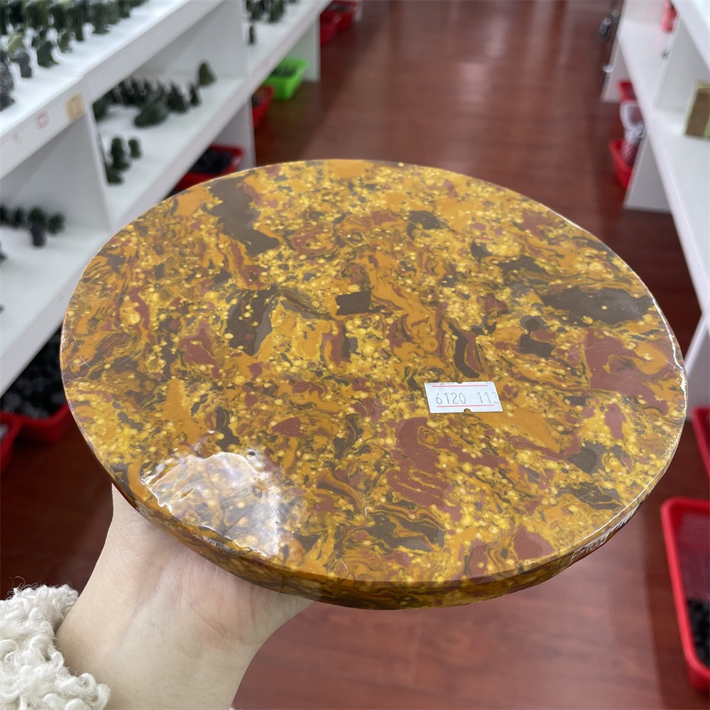 1.9LB 7.4″Natural Seven Colorful Jade Kylin Crystal Heal Carving Quartz Decor