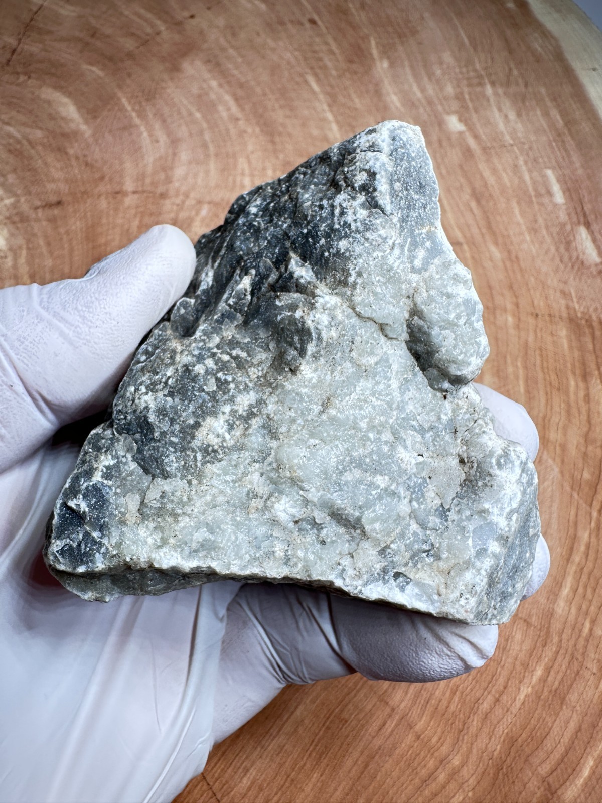 LARGE 15 OZ. Rare Highly Fluorescent North Carolina Sphalerite in Barite