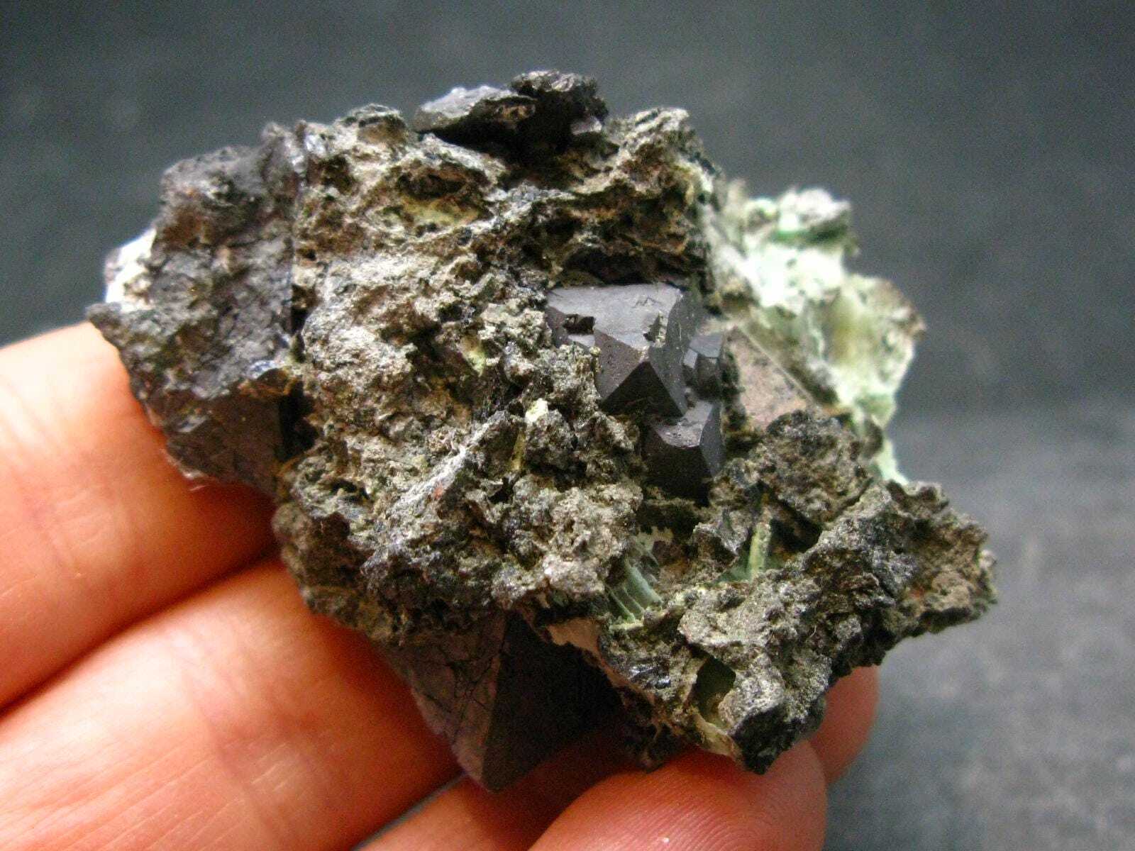 Large Gersdorffite Crystal From Morocco – 2.0″ – 60.77 Grams