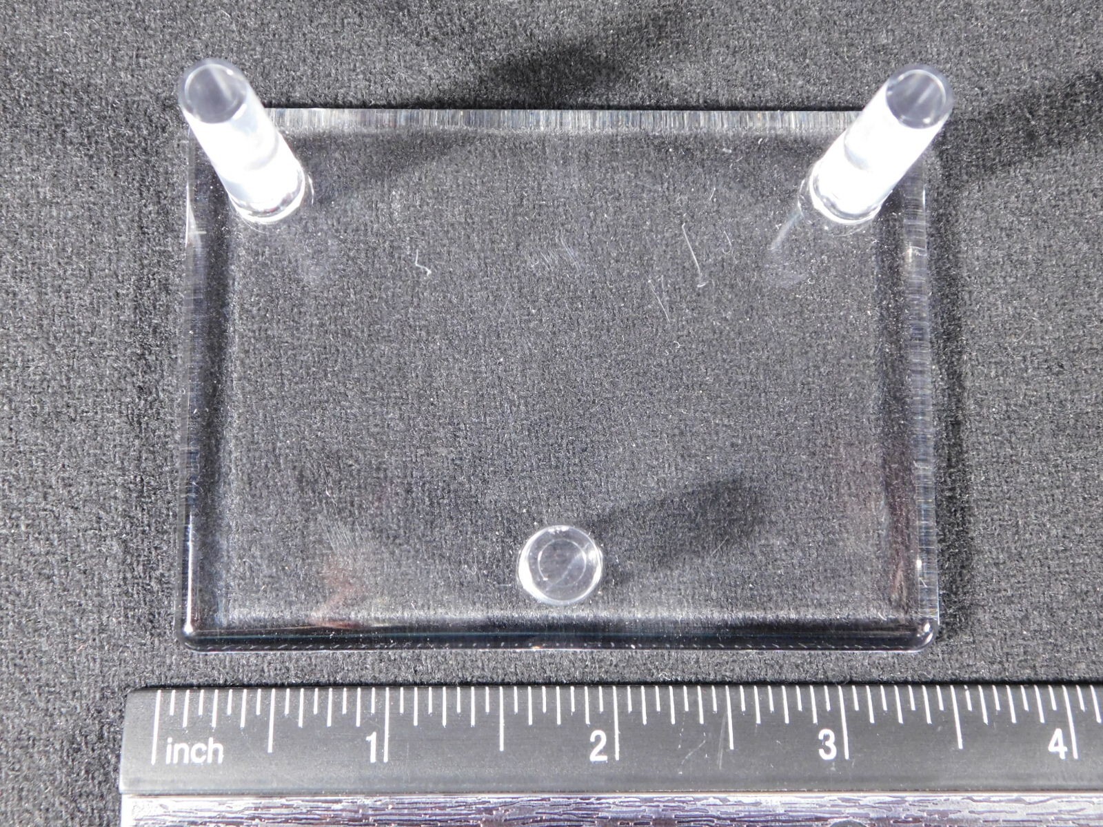 Heavy Duty THREE Post SPHERE Display Stand LARGER Size Clear Acrylic