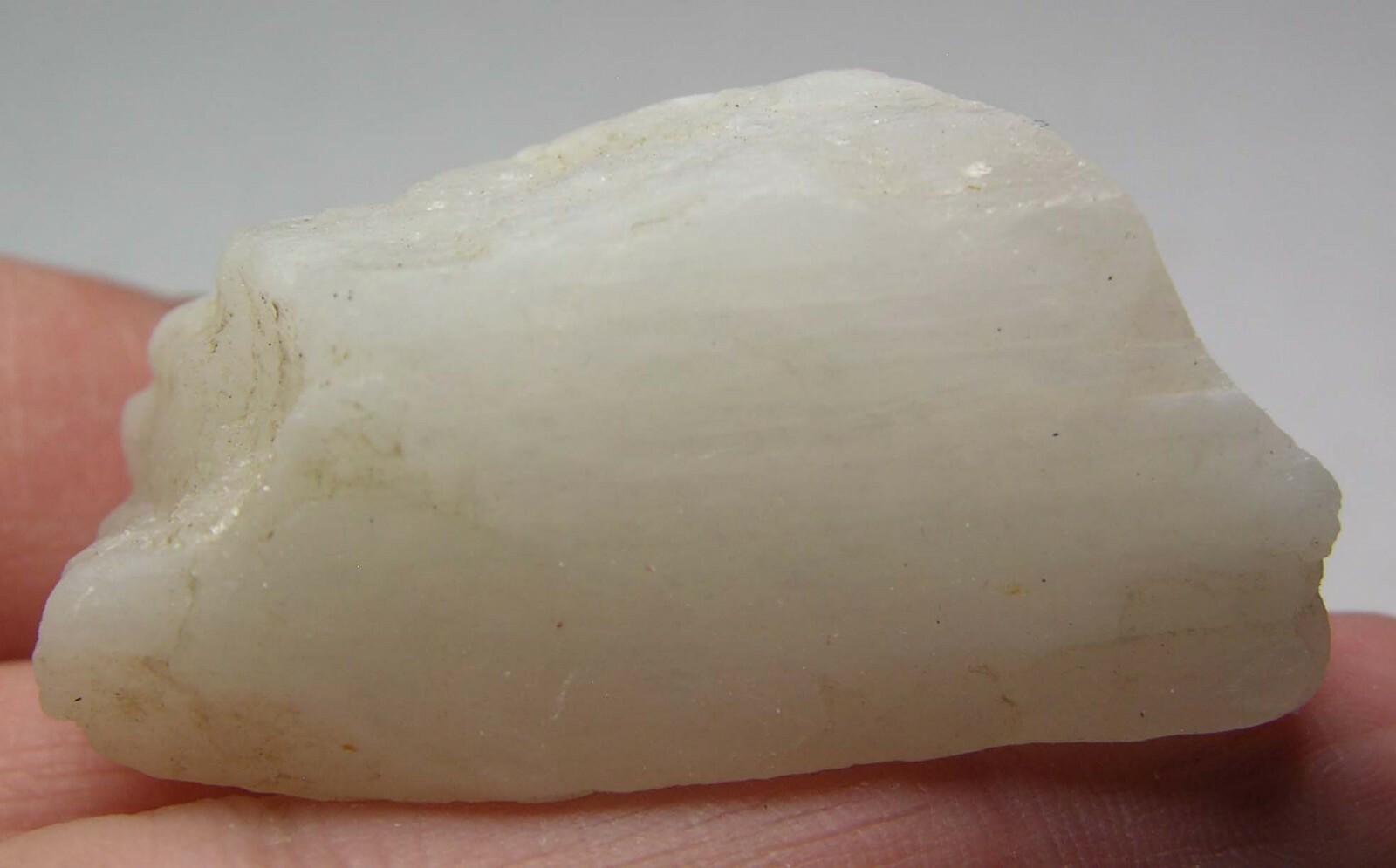 #13 Sri-Lanka 184.00ct 100% Natural Rough White MoonStone Specimen 36.80g 42mm