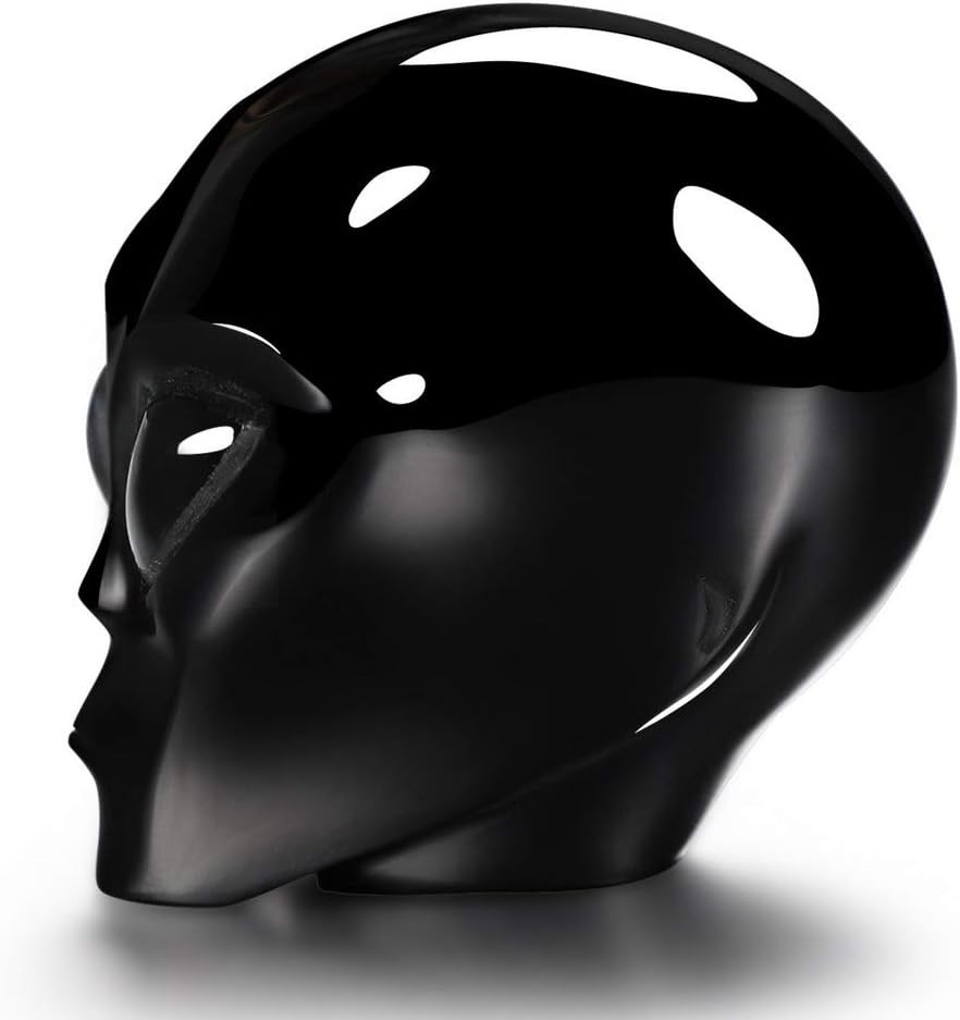 Elegant 2.0″ Black Obsidian Crystal Alien Skull – Gift of Healing & Style