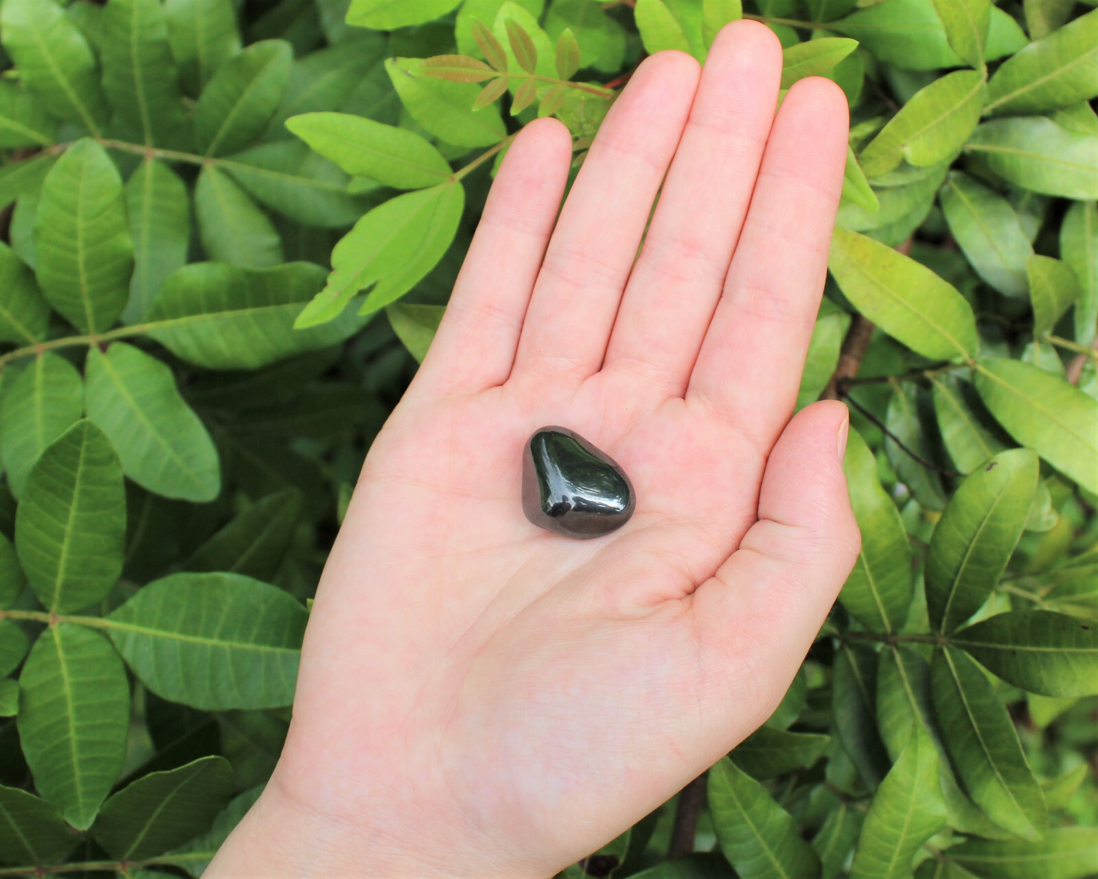 1/4 lb Bulk Lot Hematite Tumbled Stone (Crystal Healing Grounding) 4 oz