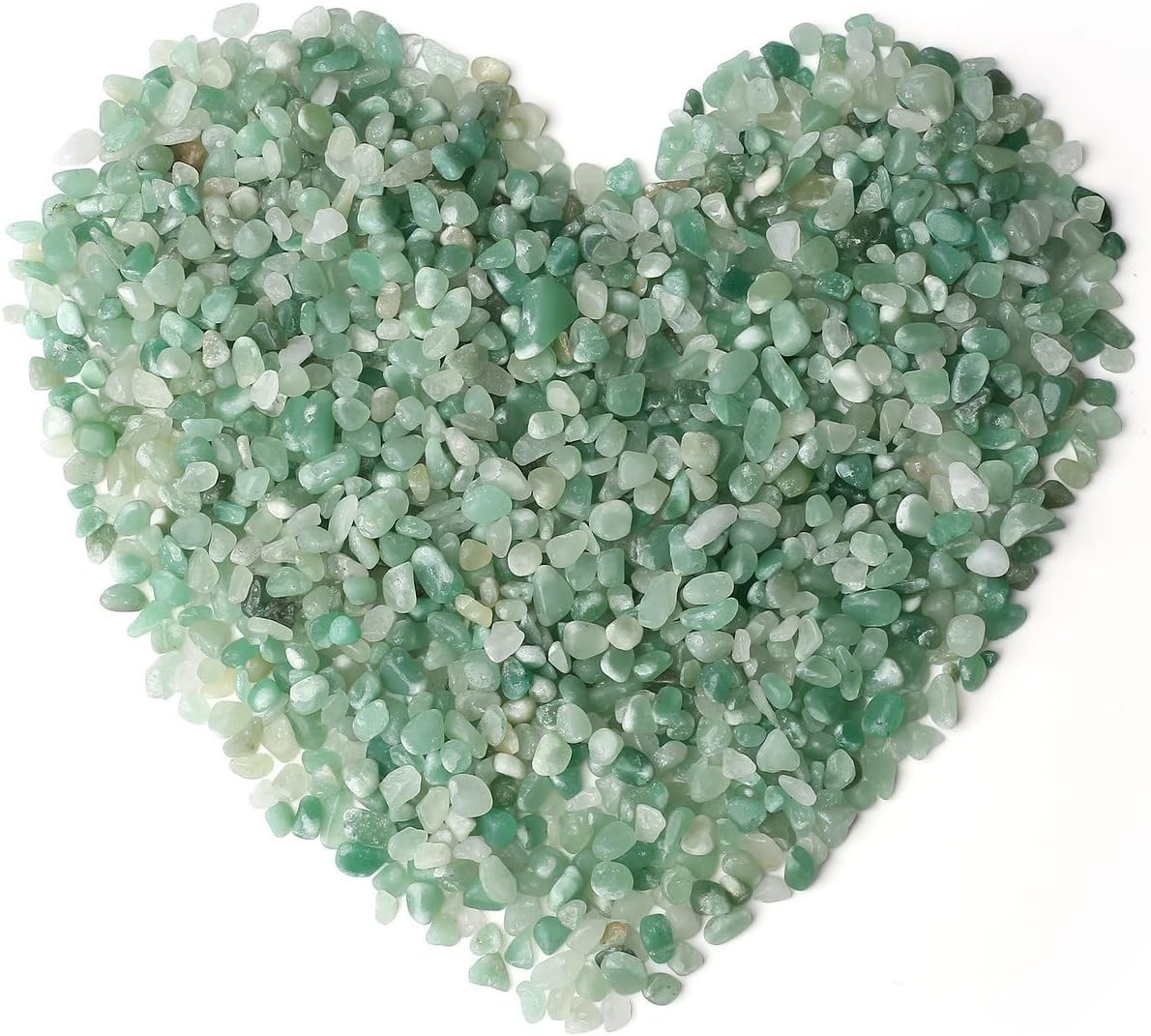 Versatile 100g Green Aventurine Crystal Chips for Vase Filler & Feng Shui Decor