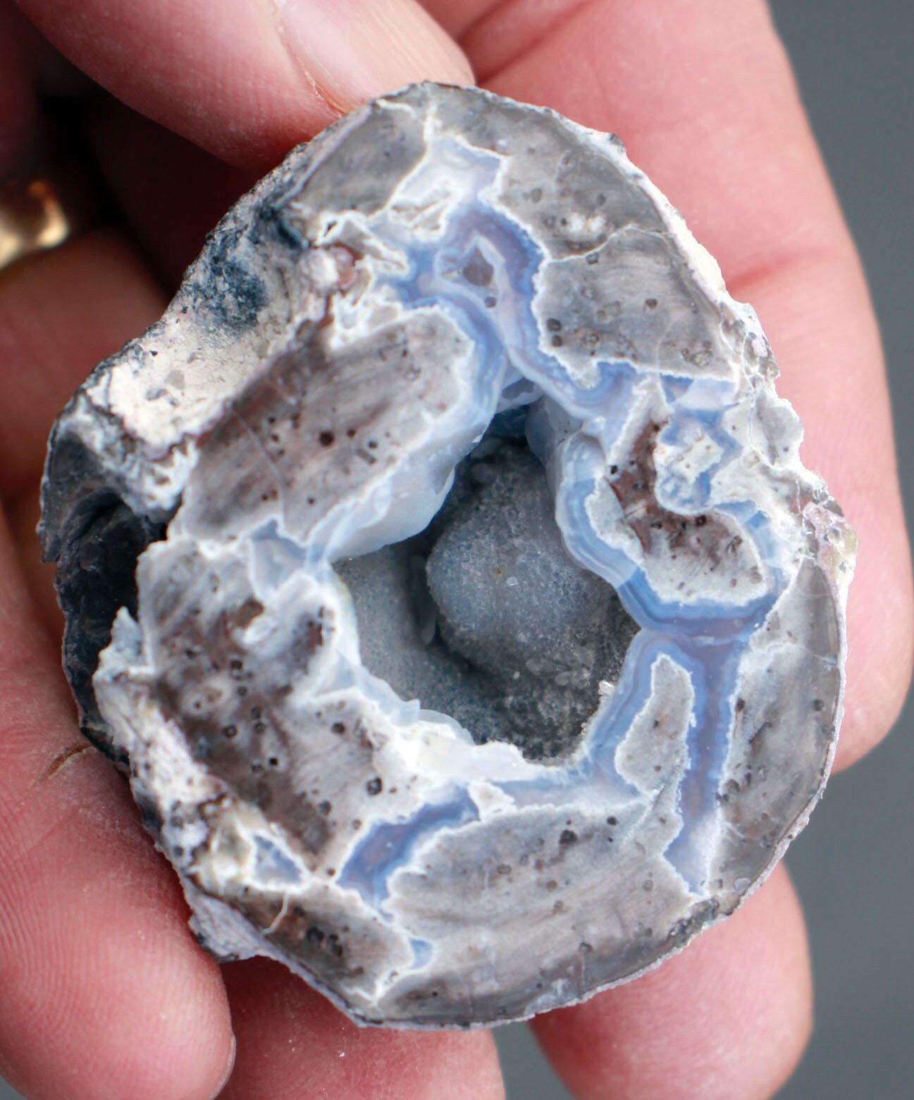 2 Whole Dugway Geodes • 1.5″ – 2.0″ diameter