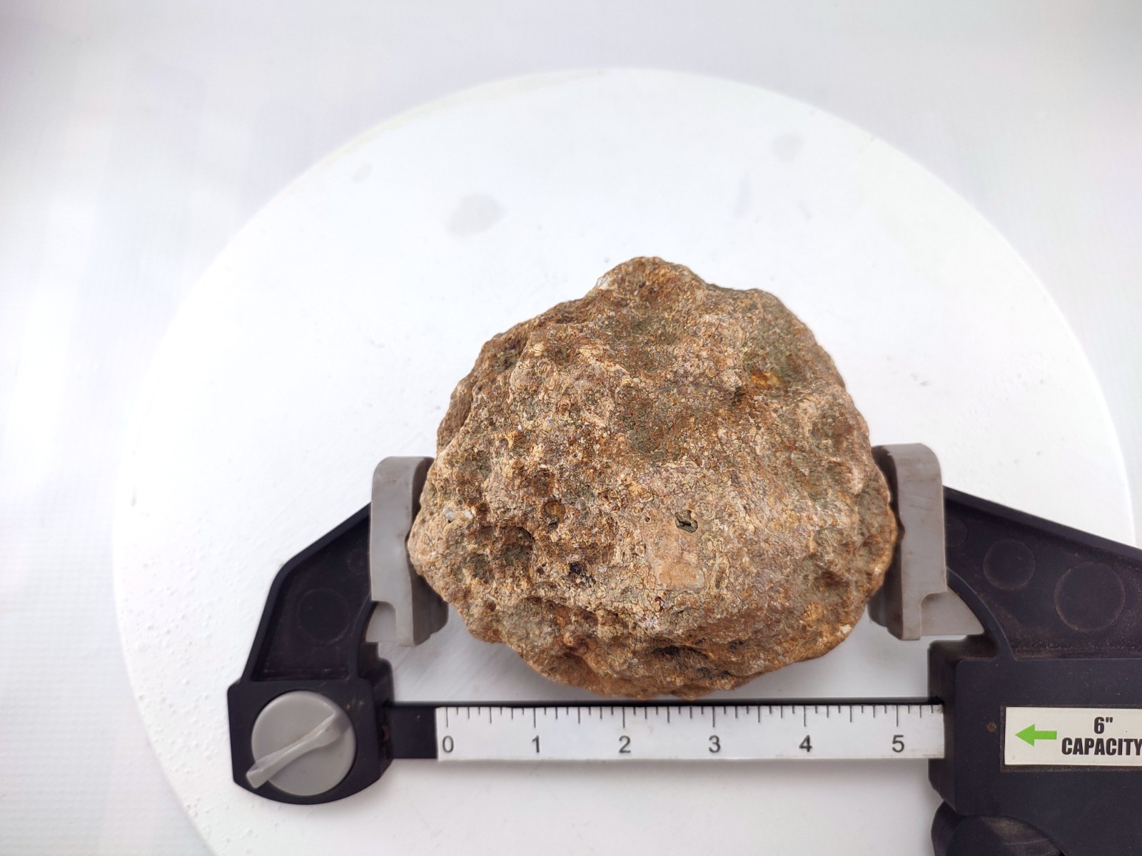 5″ Unopened Geode Natural Kentucky Crystal Quartz Non Rattler 4 LB