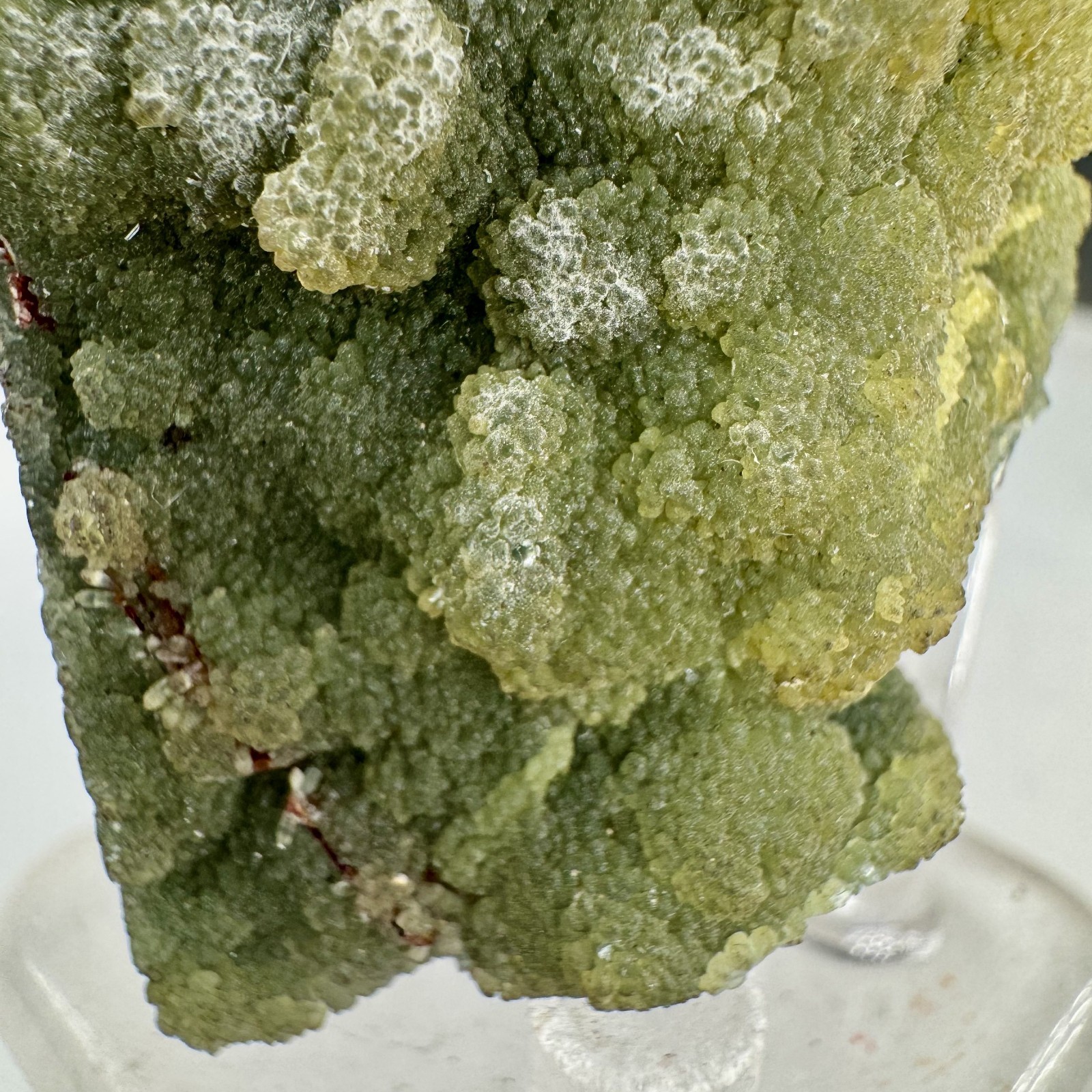 Beautiful Solid Green Smithsonite: Tsumeb Mine, Tsumeb, Namibia- Unusual!!
