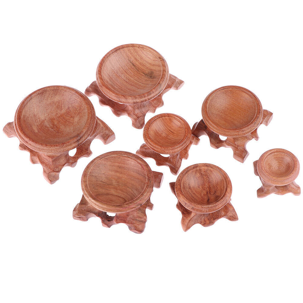 10pcs Acid Branch Wood Display Stand Base For Crystal Ball Sphere Globe Stone