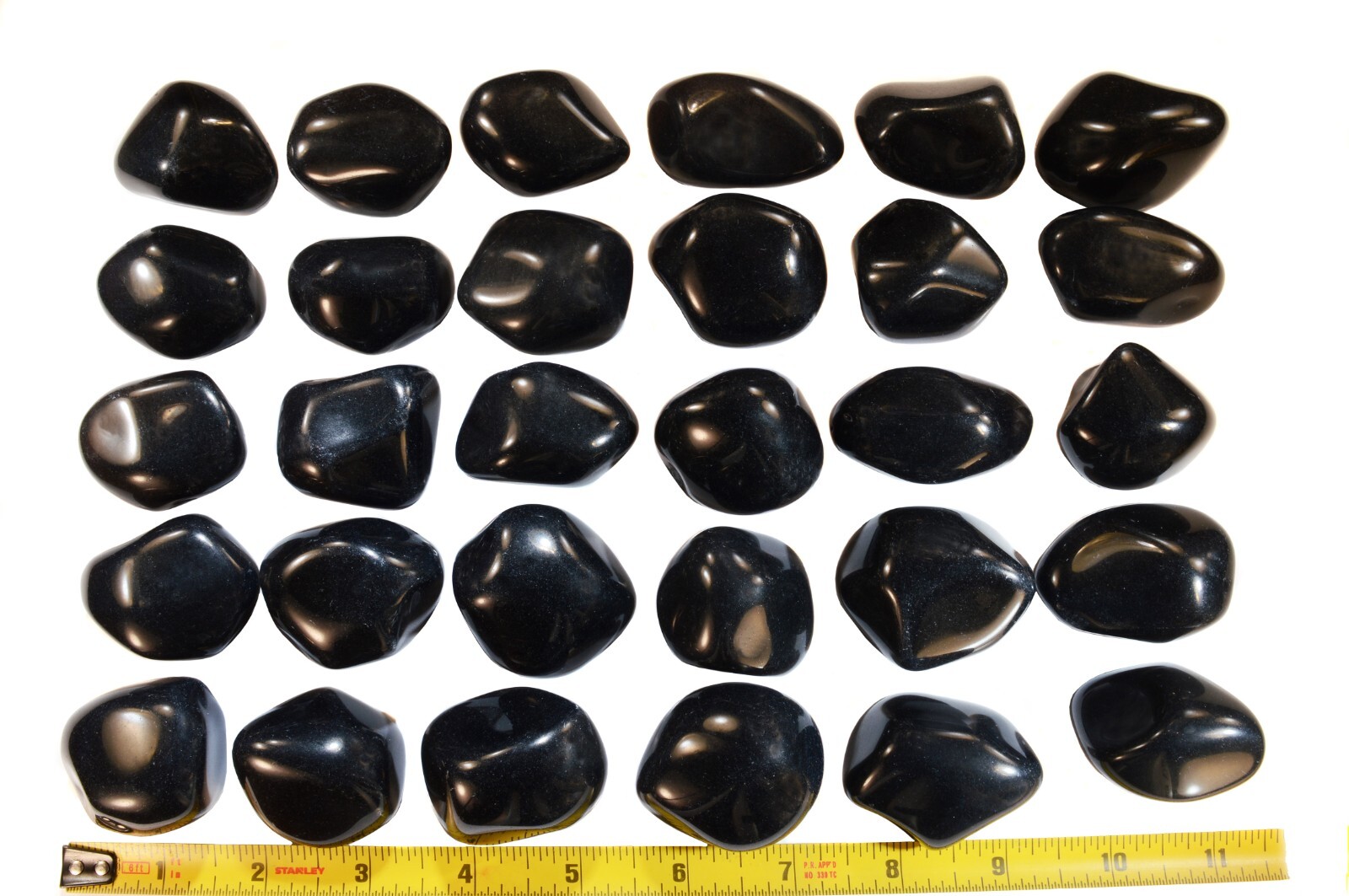 APACHE TEAR Polished 1 1/2″ to 1 3/4″ Rock Minerals Specimen Healing Crystals