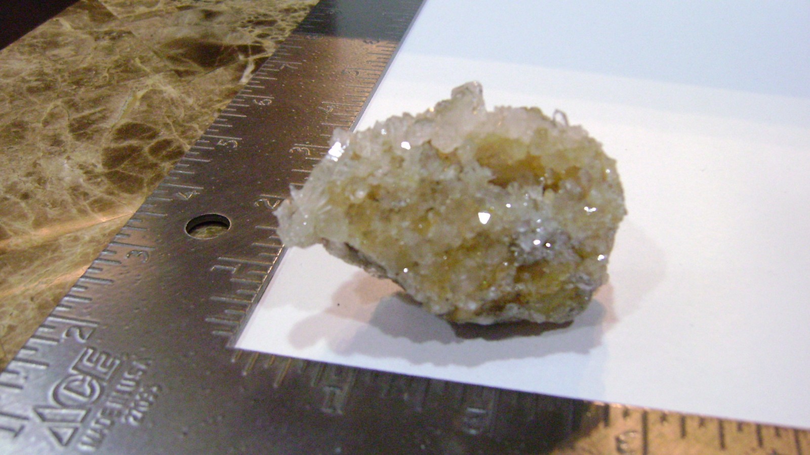 2 1/2″ X 1 3/4″ – Spectacular Crystal Cluster w/Vug Covered in points (2 sided)