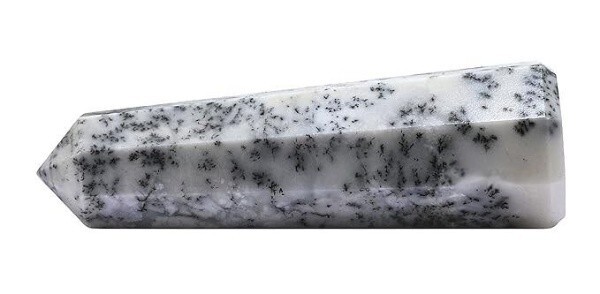 5Pcs Set Natural Dendrite Opal Crystal Points Home Office Table Decor, 3-4″