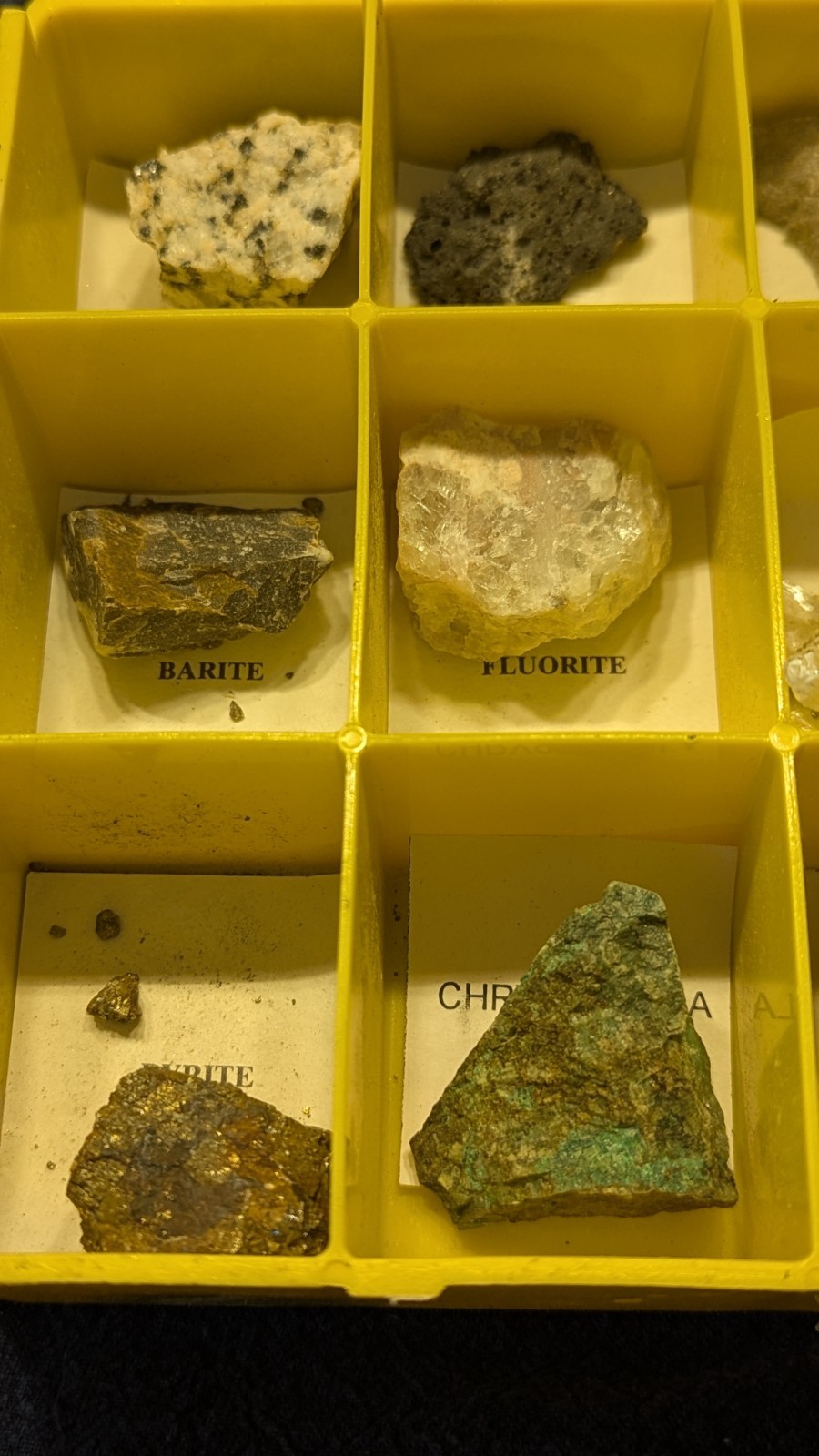 Some Nevada Rocks and Minerals Box Complete NV Bureau of Mines and Geology