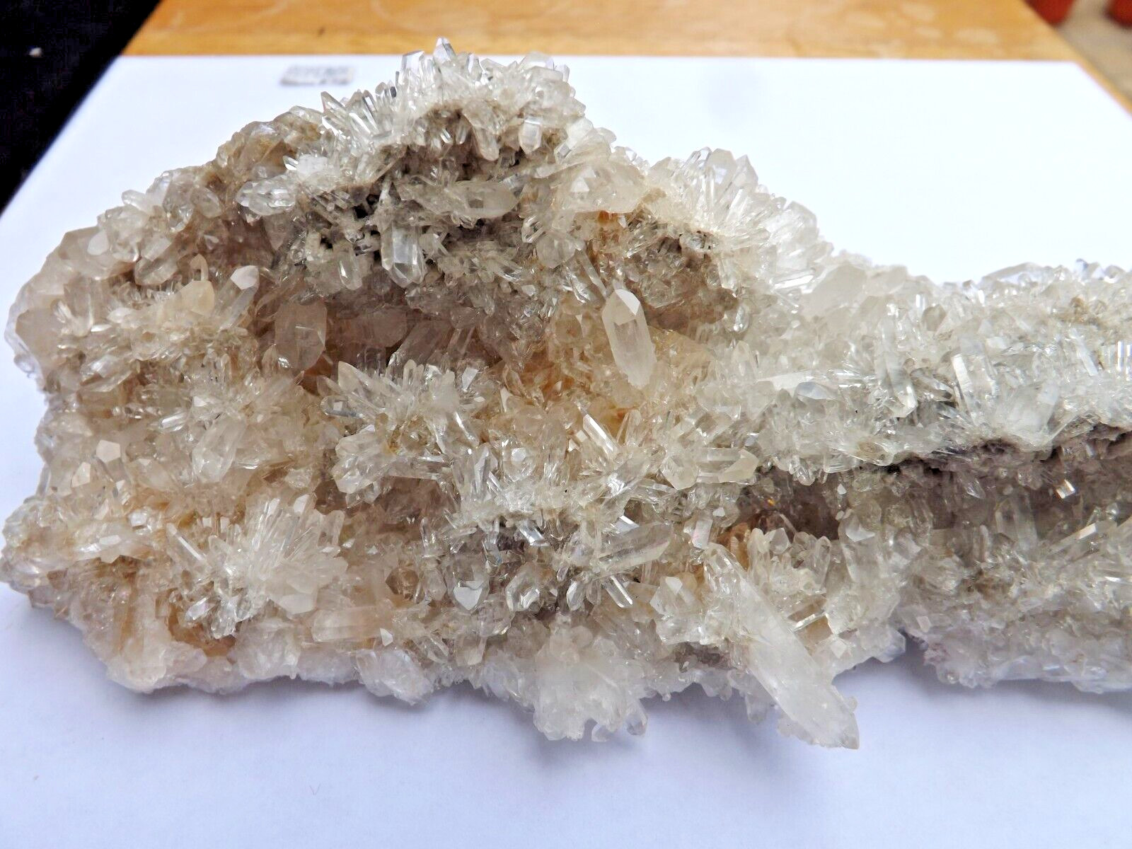 Ellenville needle quartz crystal matrix 640g 8″x3-1/2″x2-1/2″ Museum piece