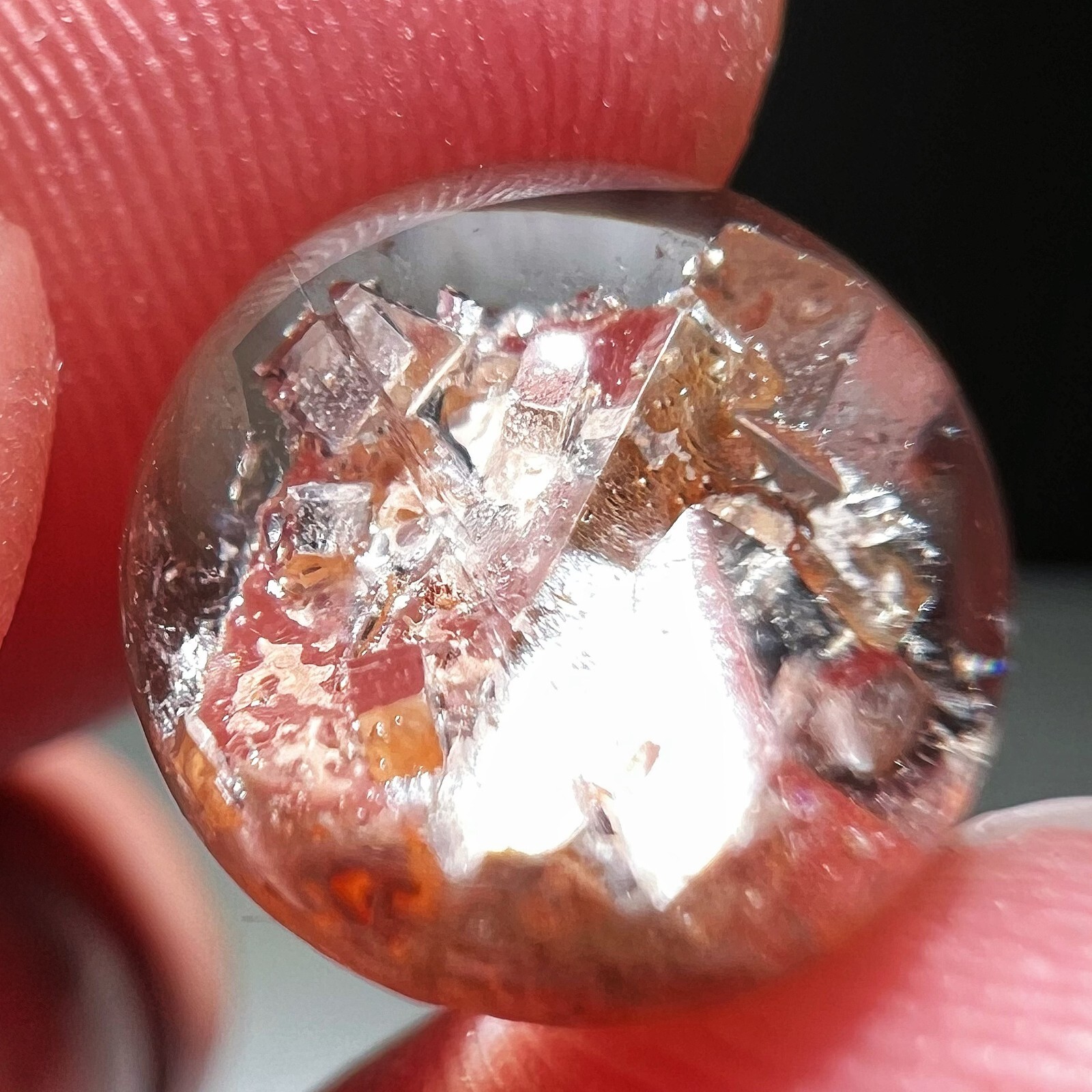 6ct Natural Beautiful Stone in the stone Crystal Polished Specimen