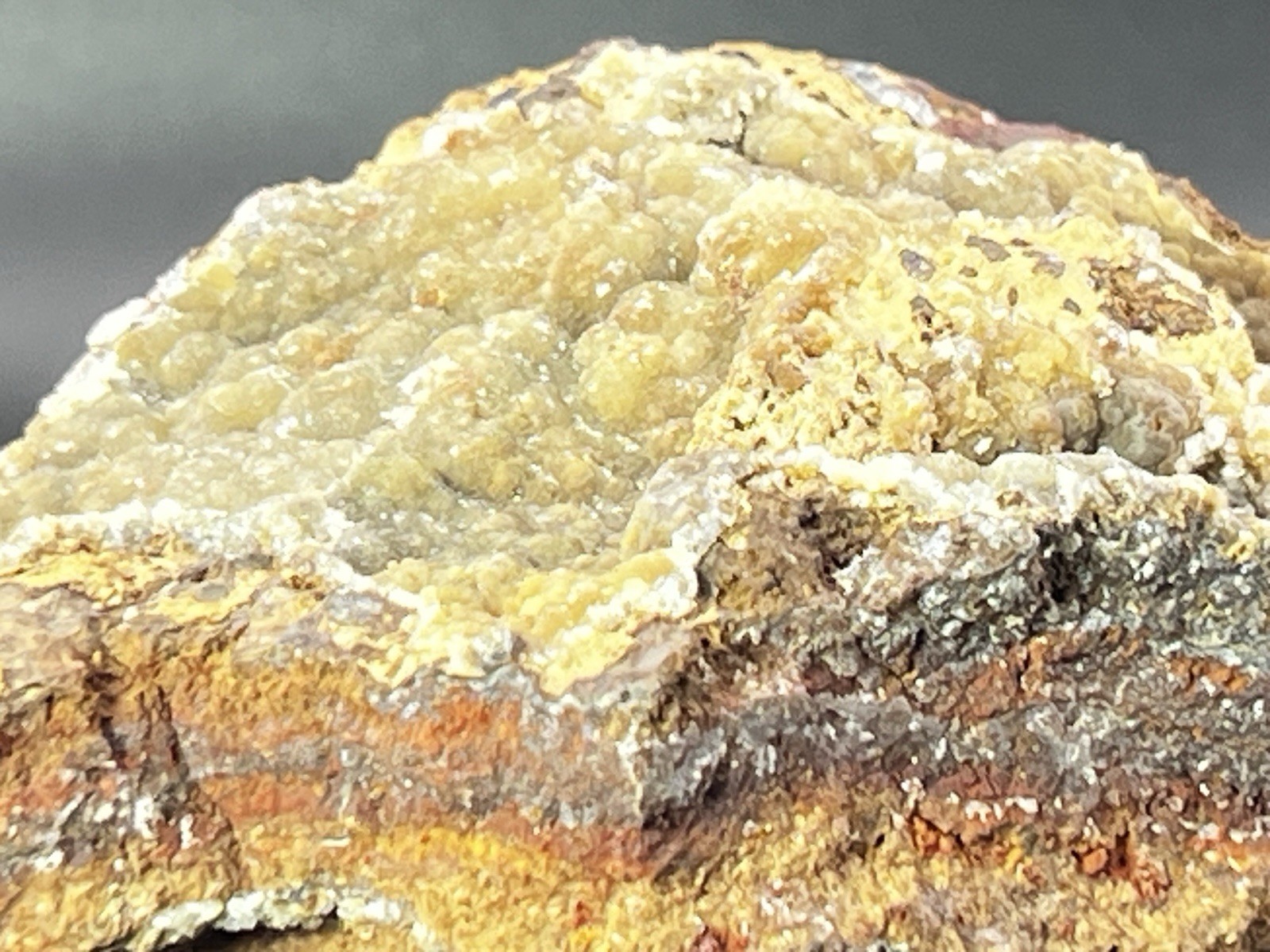 Smithsonite on Sphalerite from Ojuela Mine, Mapimi, Durango, Mex 1 Lb. 10.4 oz.