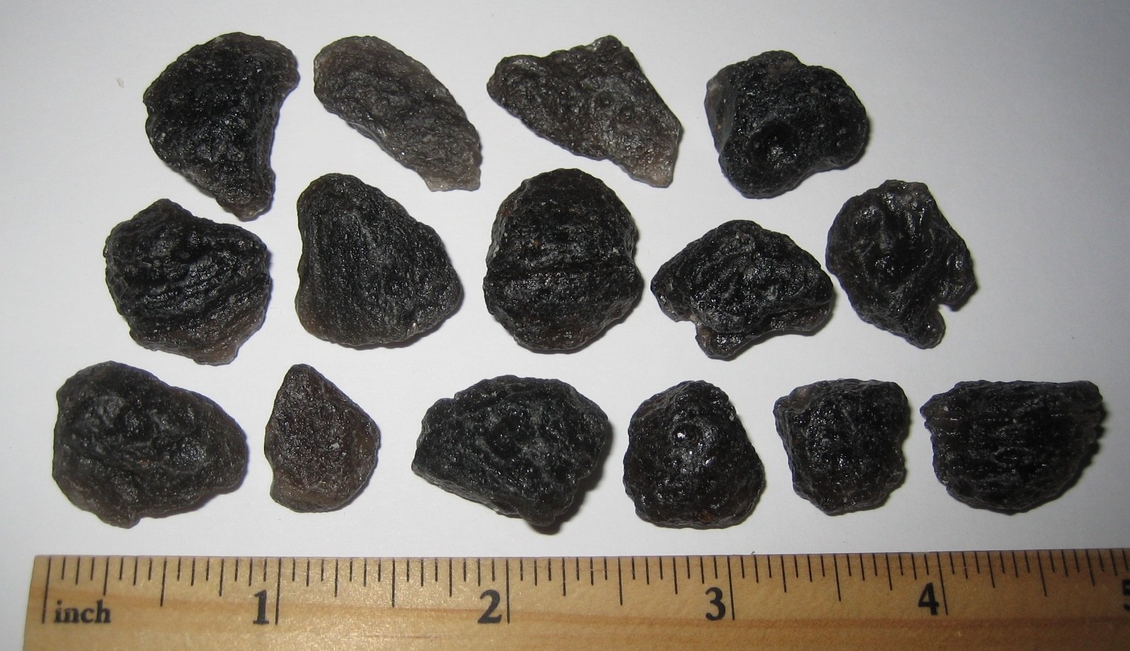 15 RARE 0.6″- 0.9″ AGNI MANI ( AGNI MANITITE ) TEKTITES INDONESIA ~ 61.1grams *5