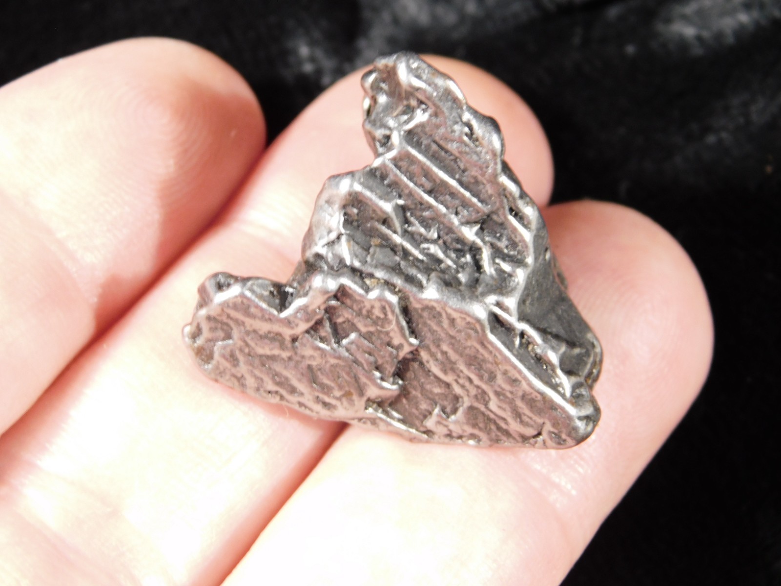 Larger! CAMPO del Cielo METEORITE 100% Natural From Argentina 29.9gr
