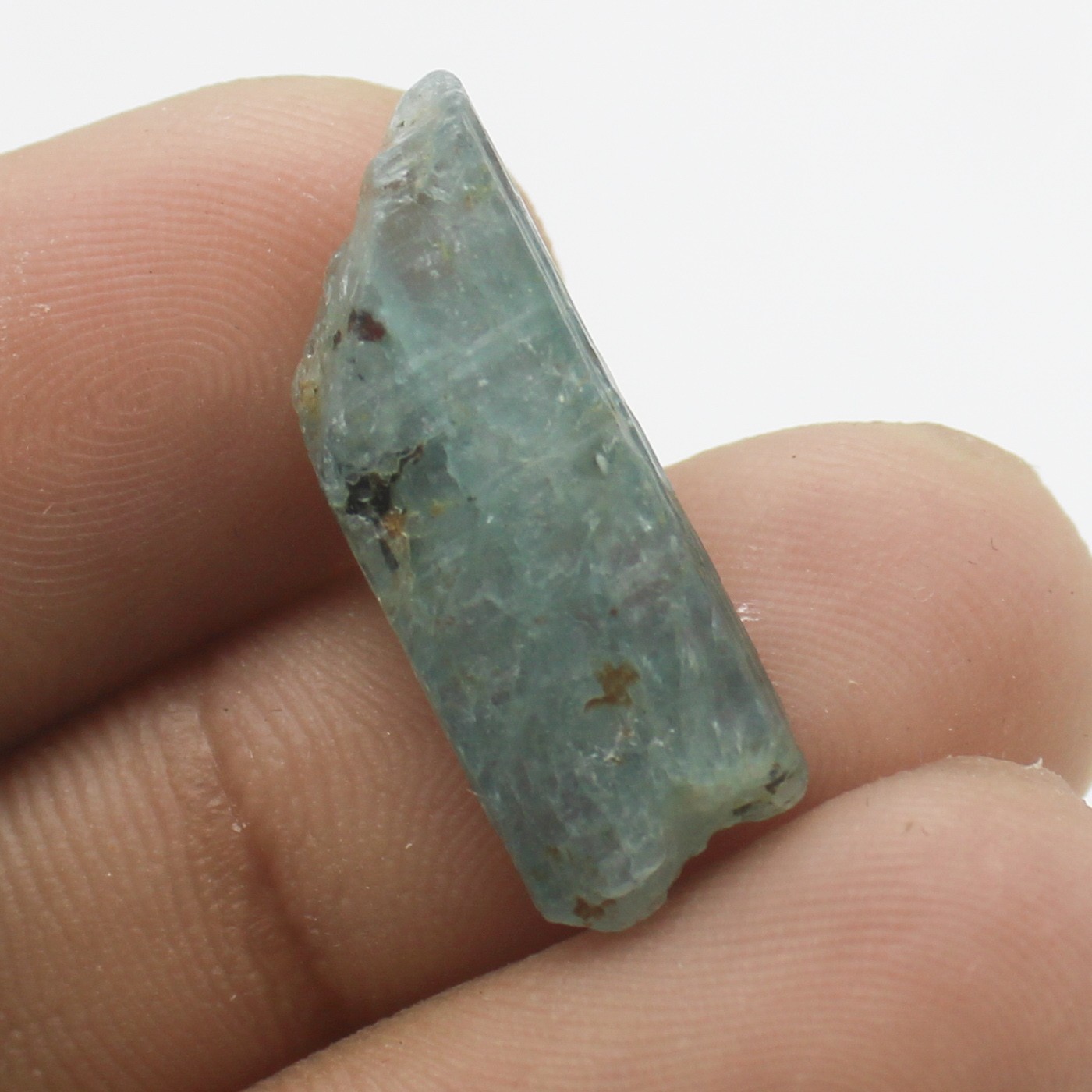 Organic Moss Kyanite Rough Crystal – Powerful Energy Cleansing Stone