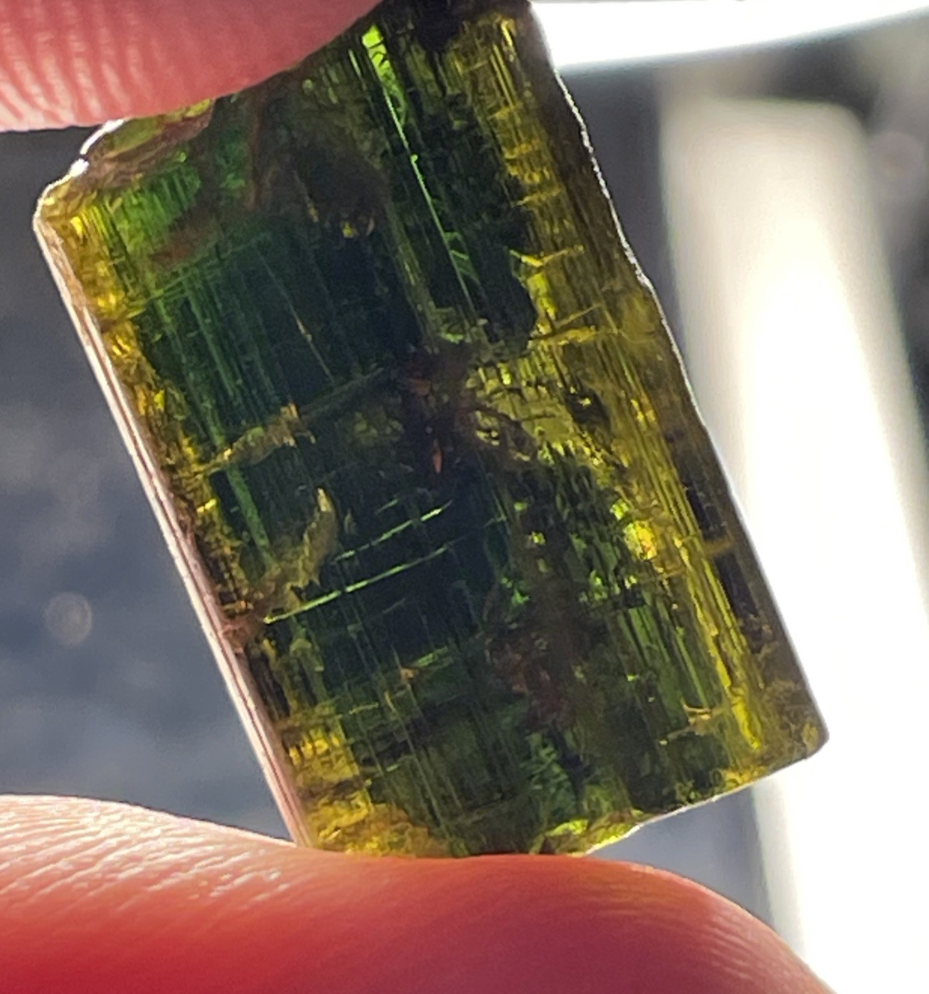 BEAUTIFUL RARE CHROME DRAVITE TOURMALINE THUMBNAIL TANZANIA, AFRICA