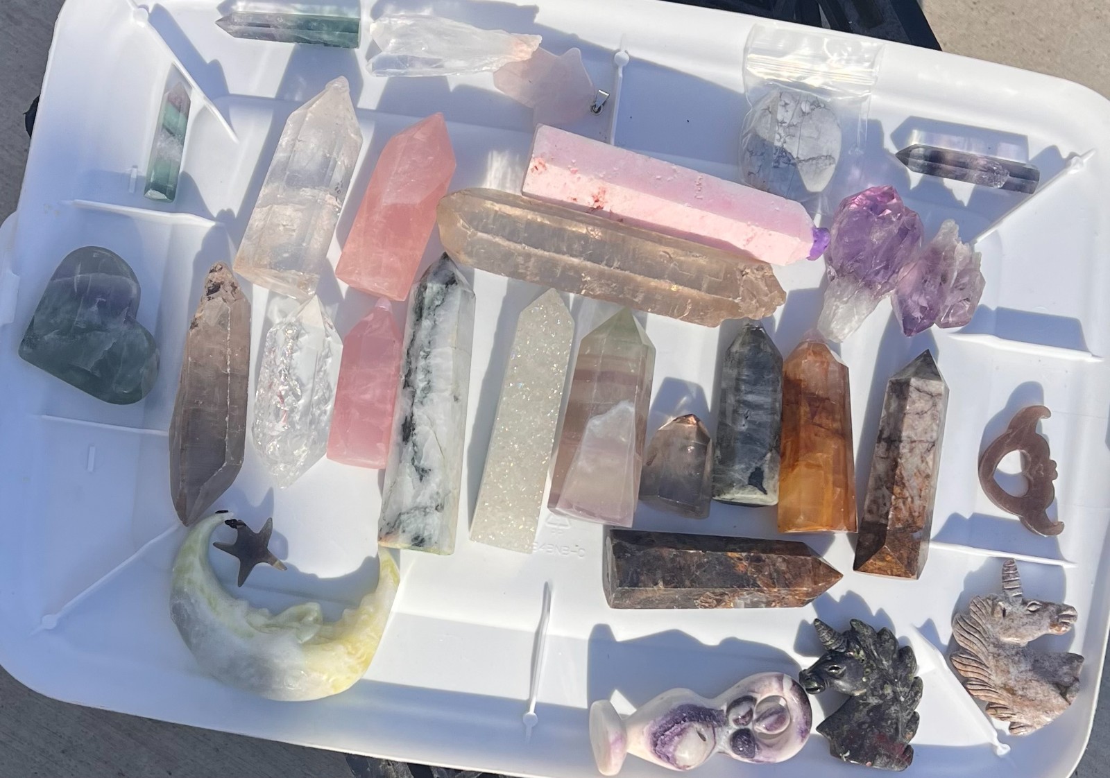 Crystal Mystery Box – 6 Surprise Treasures! Avg. 3.1 lbs
