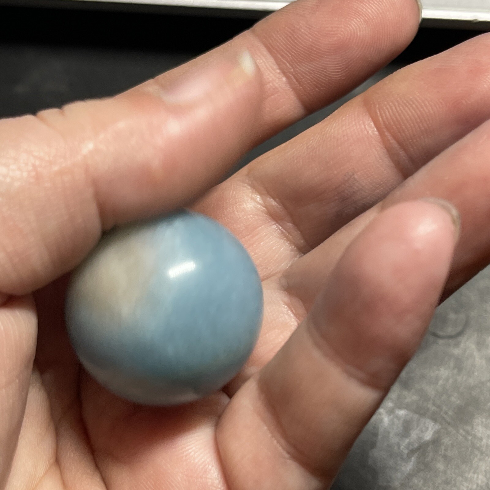 Trolleite Sphere Ball Orb Marble 26.5mm 25g