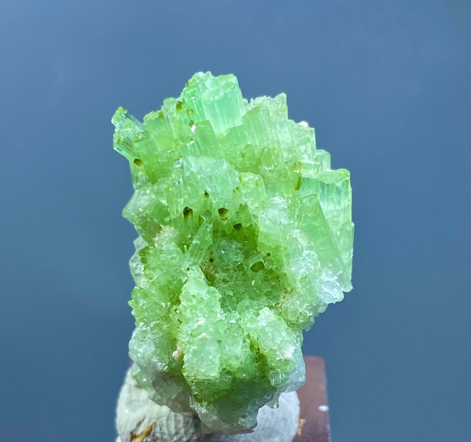 Beautiful Natural Tourmaline Bunch Crystal Specimen Afghanistan 61 Carats