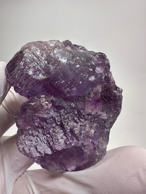 Large Clear Purple Fluorite Specimen – Hastie’s Quarry, Cave-In-Rock, Illinois