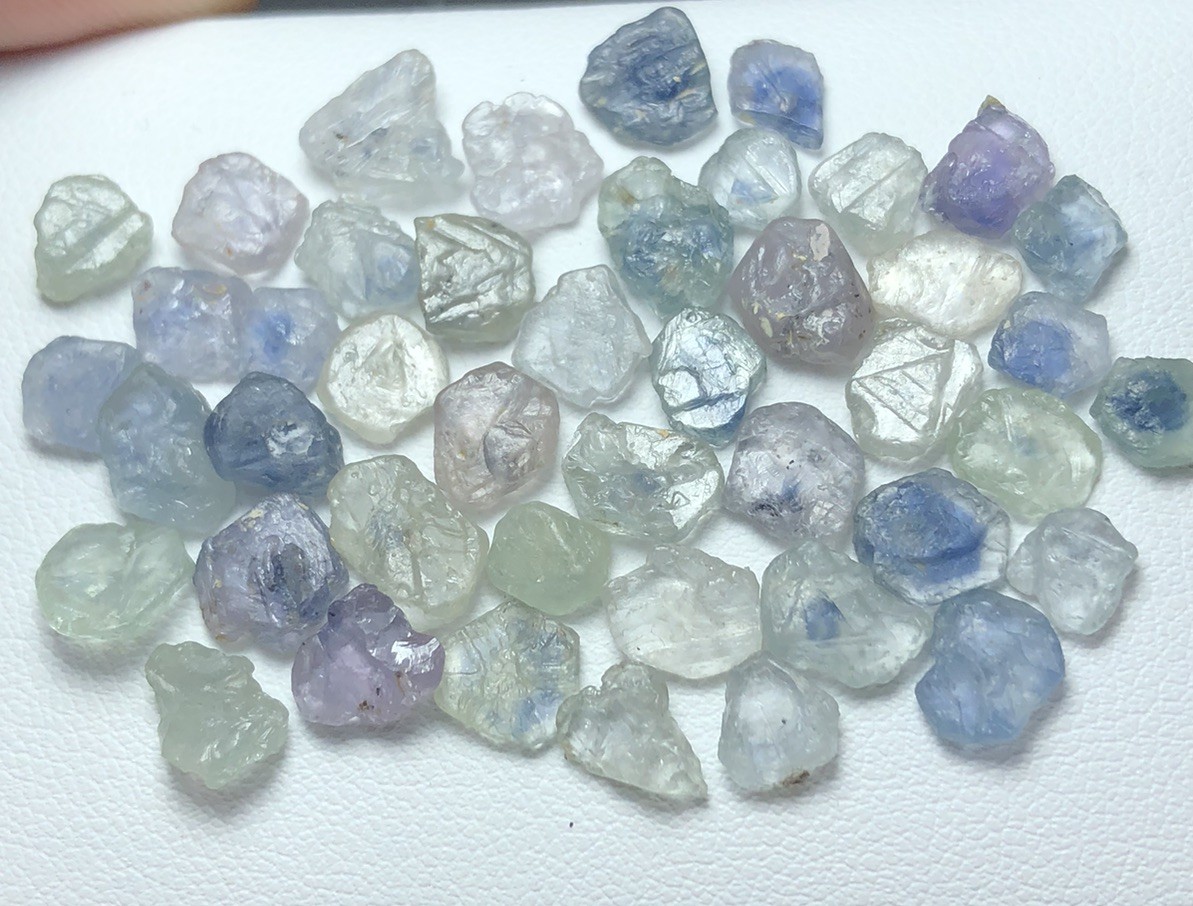 R52.18 Crt/ Natural Rare Umba Sapphire Record Keeper Natural Formation No Polish