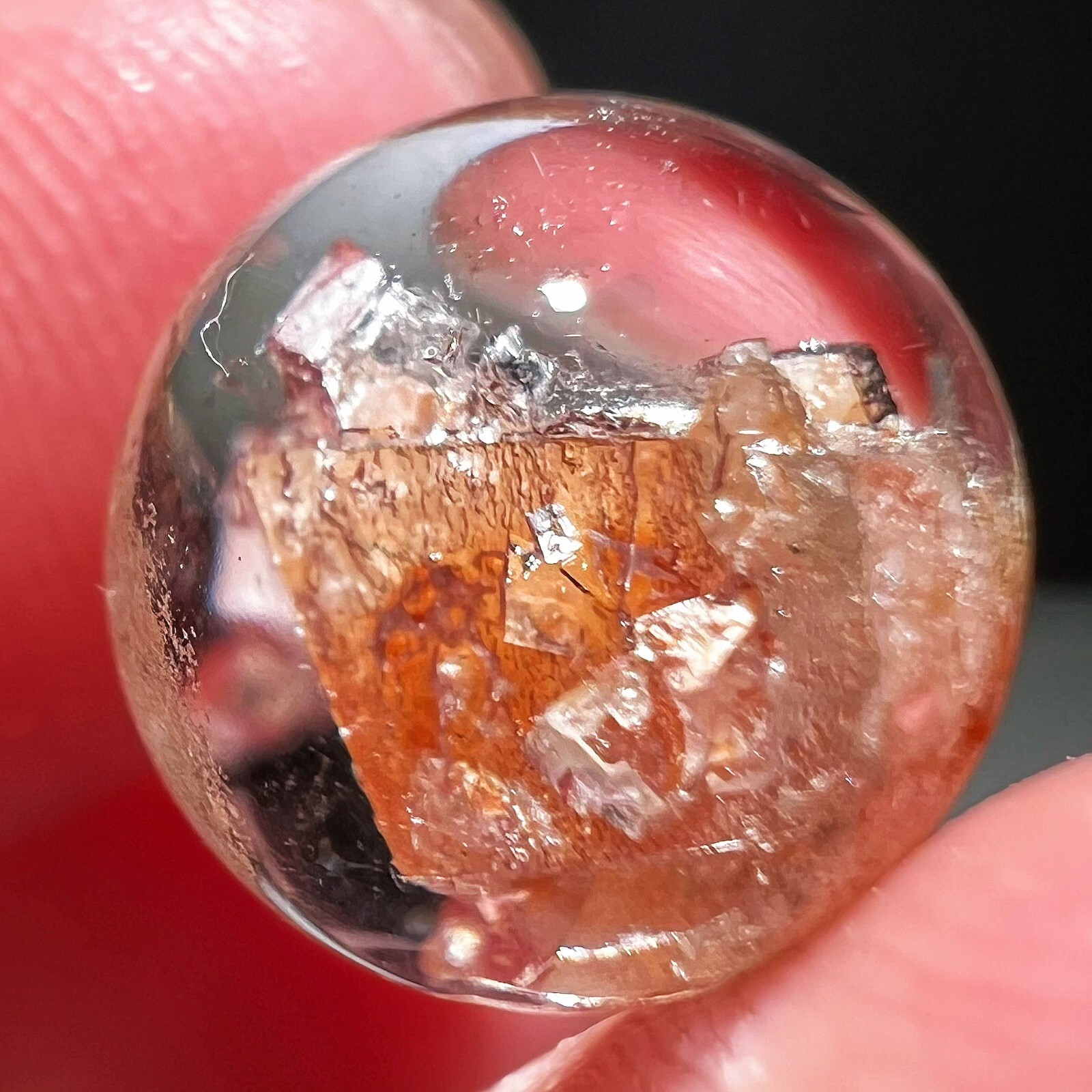 6ct Natural Beautiful Stone in the stone Crystal Polished Specimen
