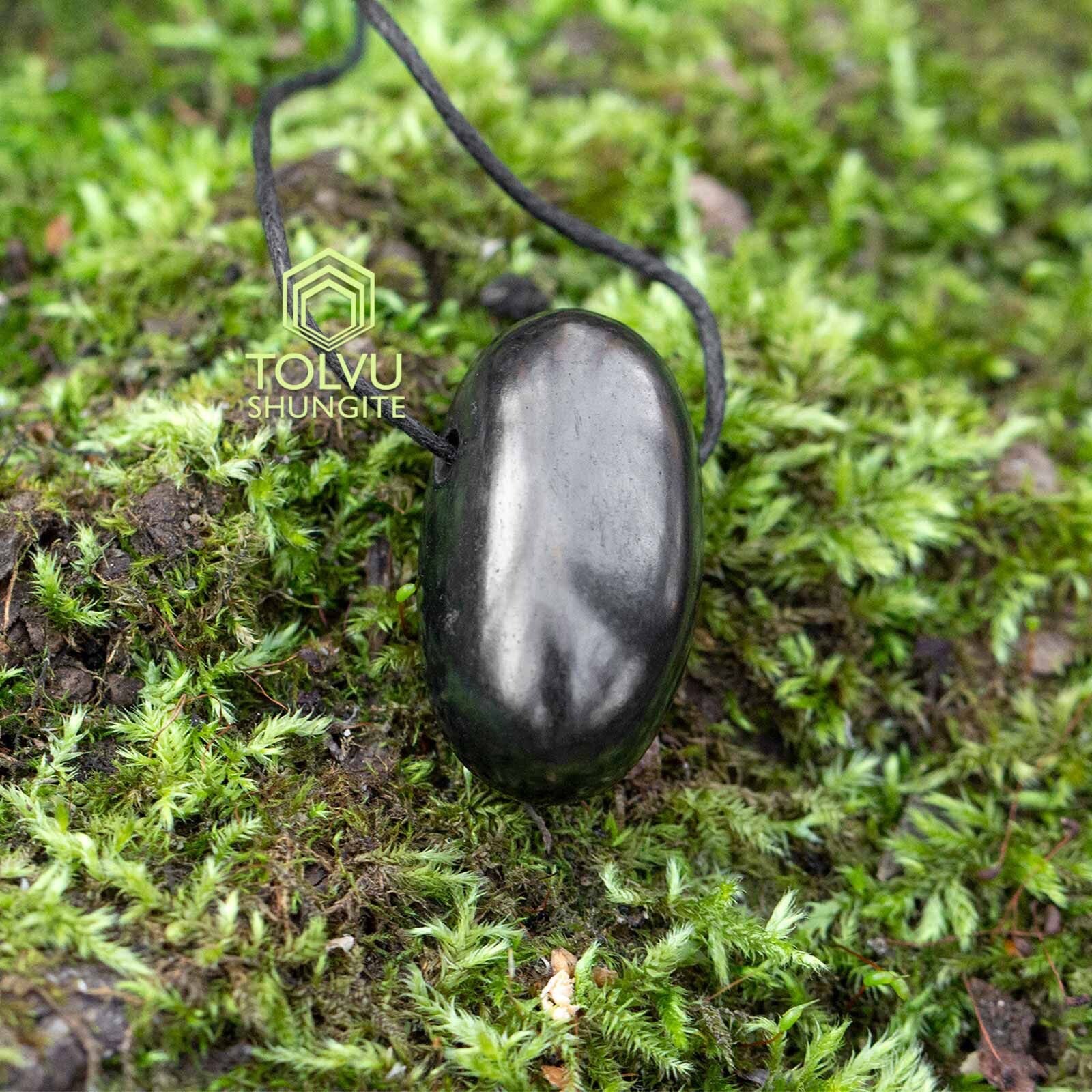 Shungite Pendants – No Fake – 12x Styles – Authentic Stone Necklace – Tolvu