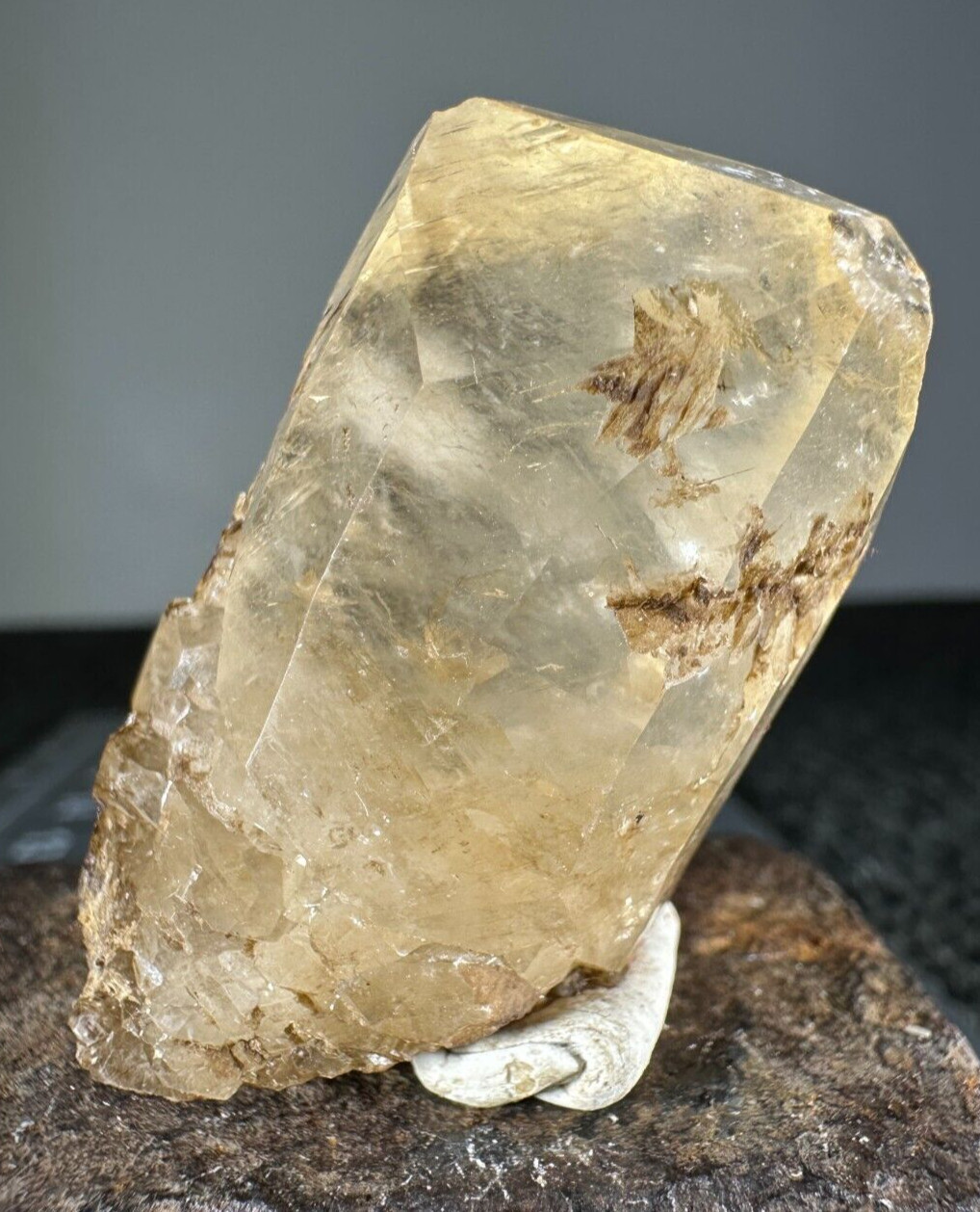 ➤ 1-7/8″ CLEAR “MERCEDES” CALCITE Pleasant Ridge Rensselaer Indiana VIDEO➤440
