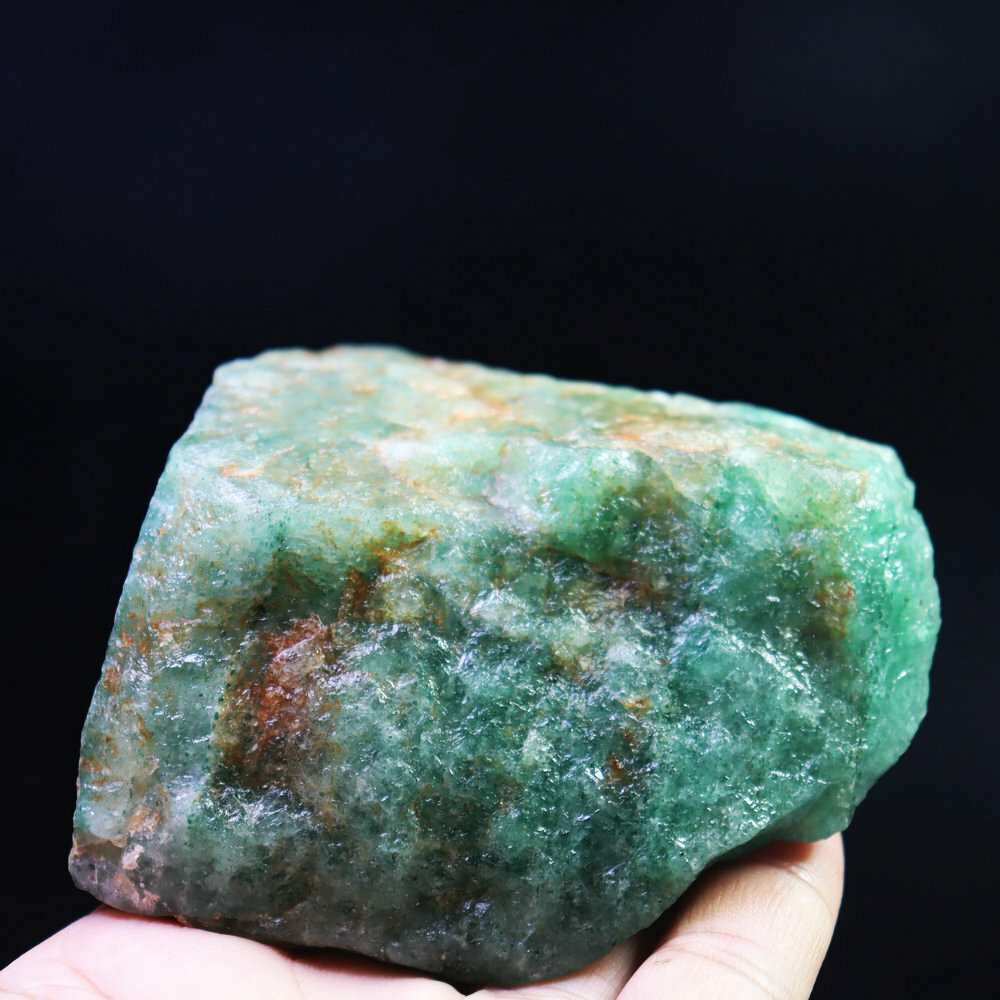 0.94 lb Natural Not Polished Original Strawberry Quartz Crystal Mineral Specimen