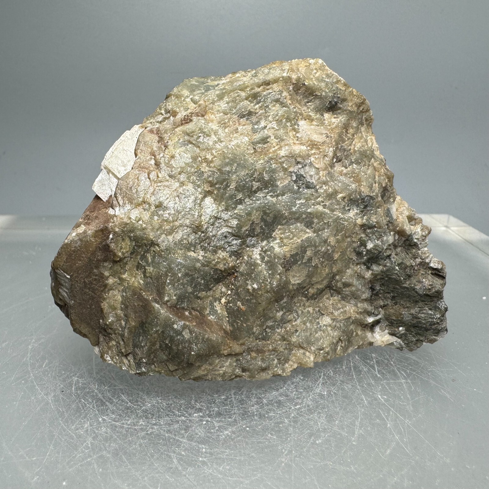 Microcline var. Amazonite Crystals: Franklin mine, New Jersey- Rare!