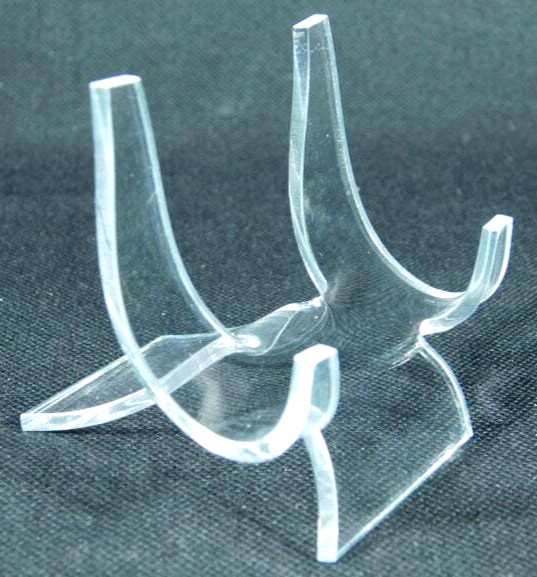 Easel Display Stand Small Size Clear Lucite