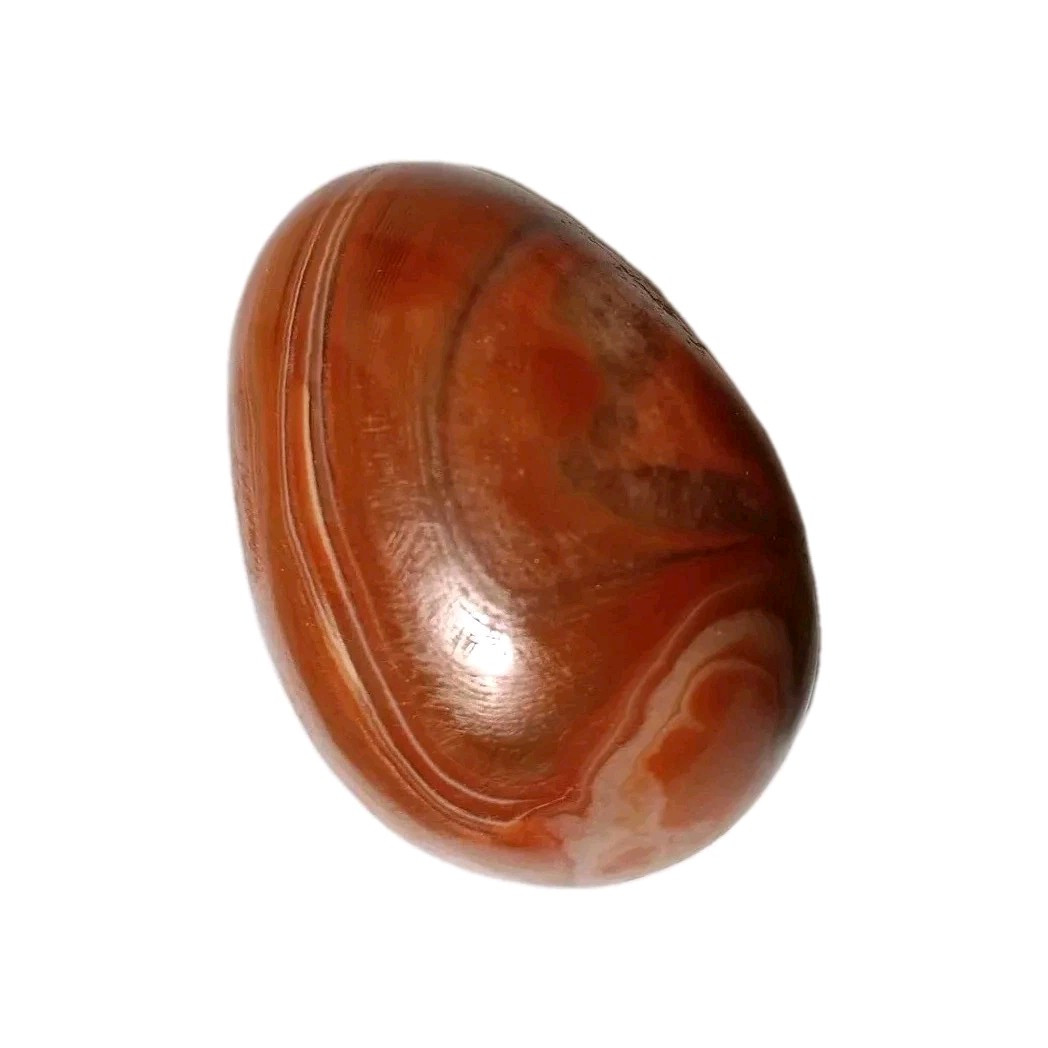 4.5oz Lake Superior Agate, Hand Carved and Polished *Top Quality*