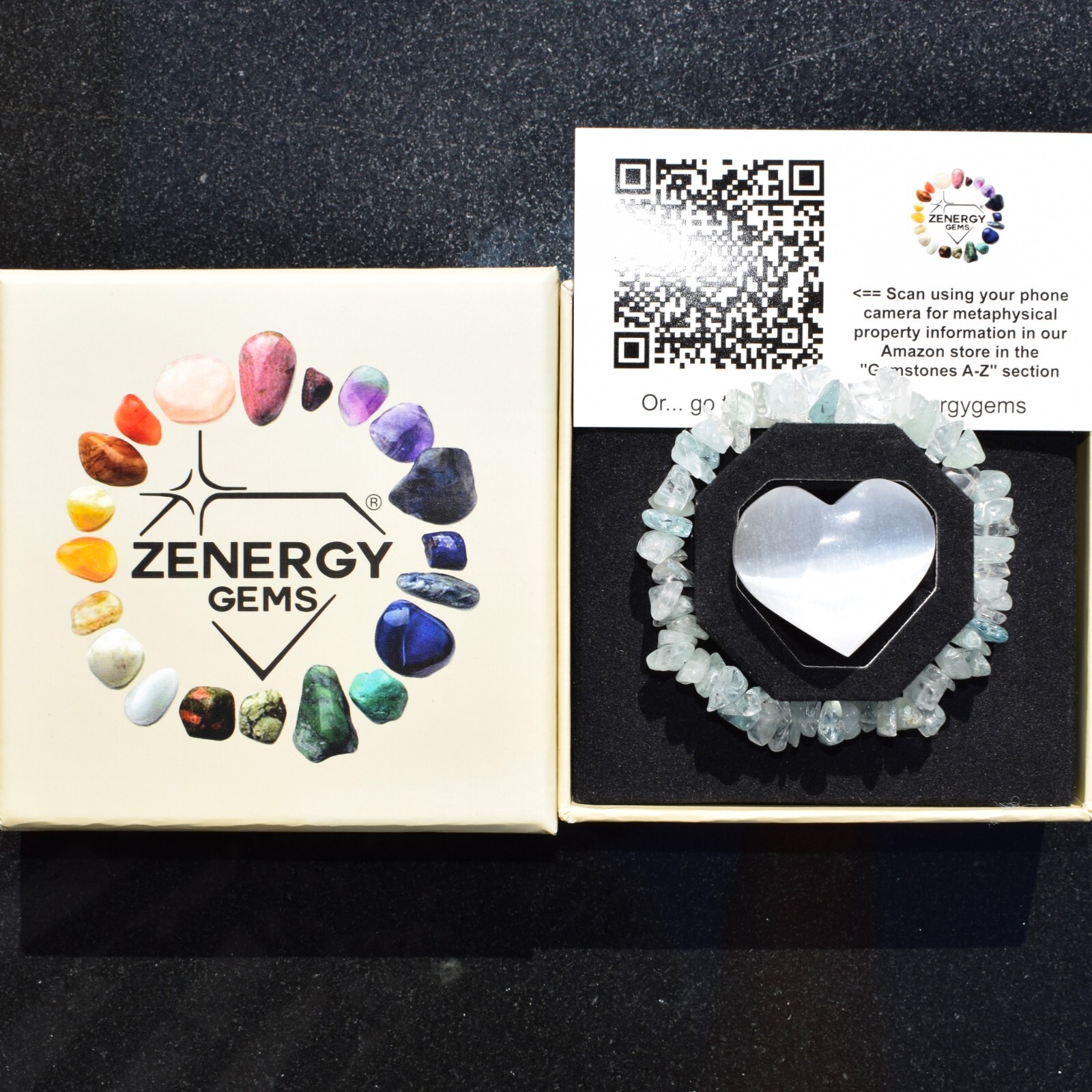 Premium AAA Grade CHARGED Natural Aquamarine Crystal Chip Stretchy Bracelet!