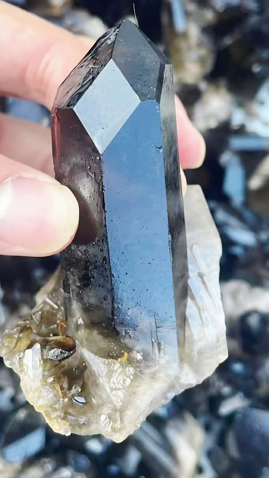 Smokey Quartz Cluster Specimens 7 to 8cm 1kg – 5 to 7 pieces – Bulk