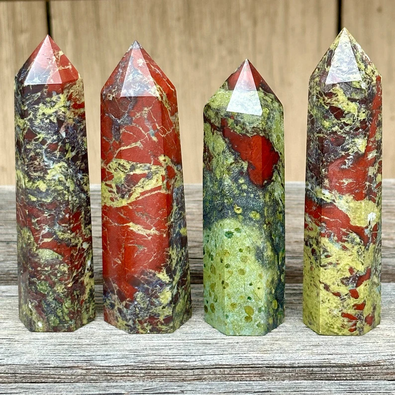 40 Choices Natural Crystal Tower Point Healing Charka Obelisk Ornament-3.1”+