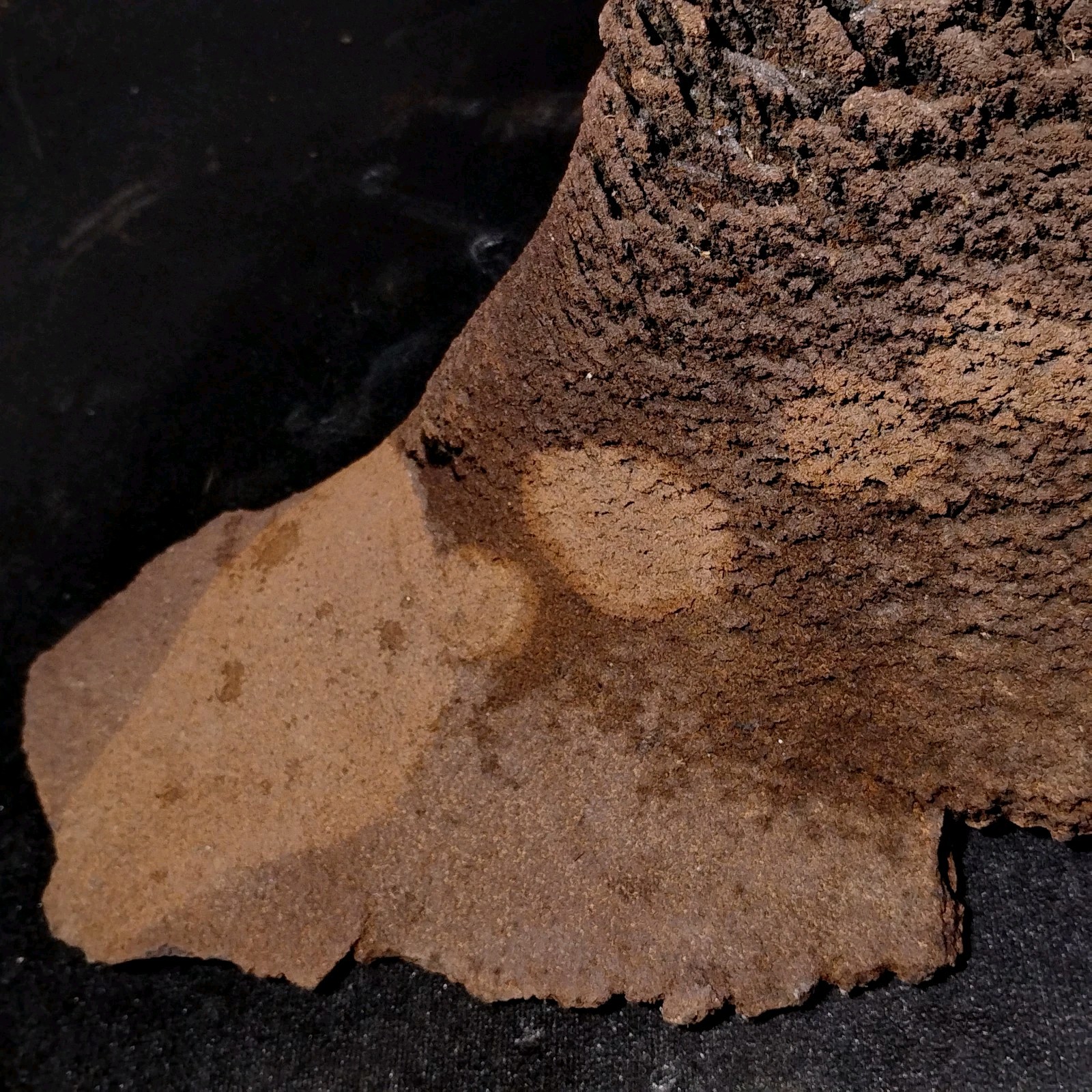 Massive Odd Rare Crystalline Iron Concretion 19.6 Lbs